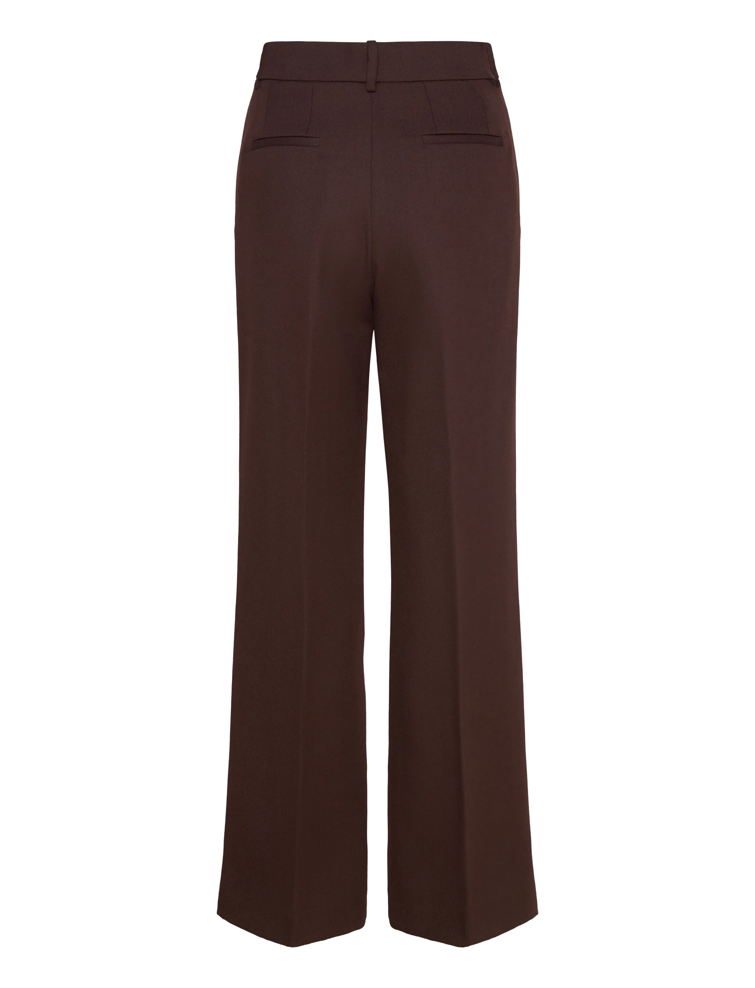 Mango - 100% wool suit trousers - straight leg trousers - brown - 2