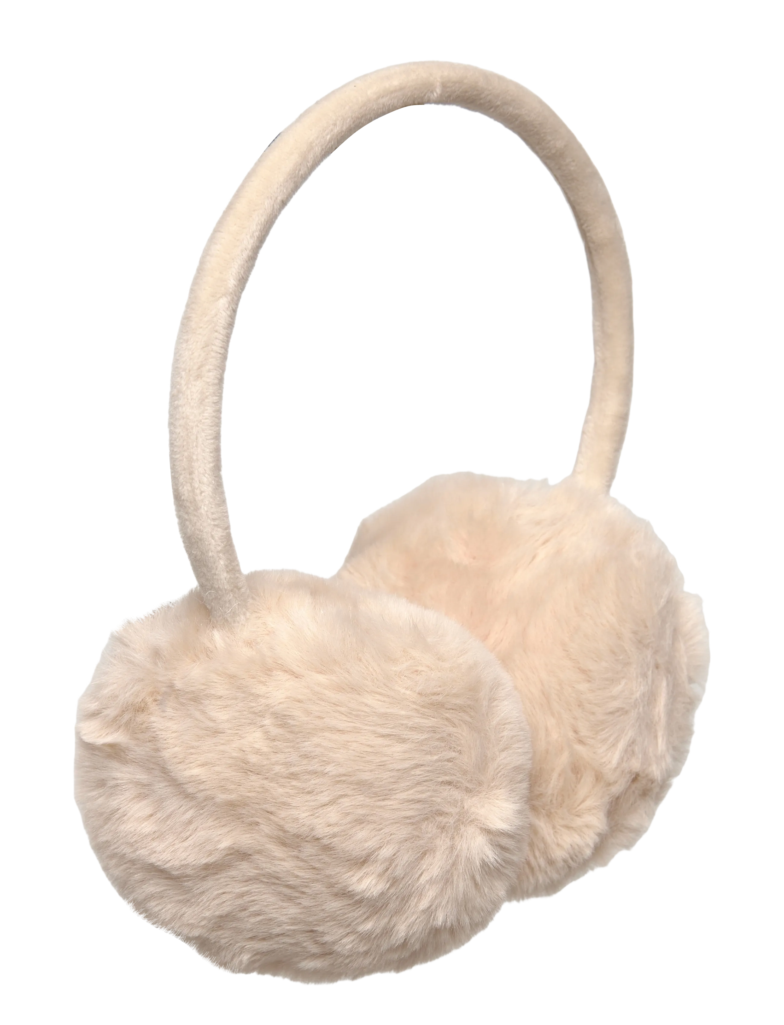 MANGO Pelz-Effect Earmuffs Cream - One Size - Kinder