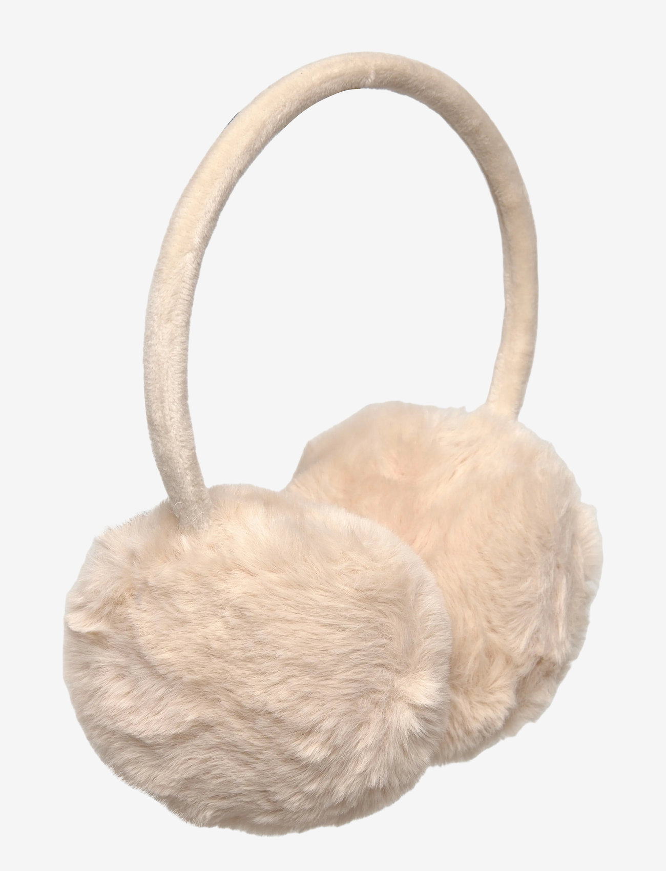 Mango - Fur-effect earmuffs - accessoires - lt pastel brown - 0