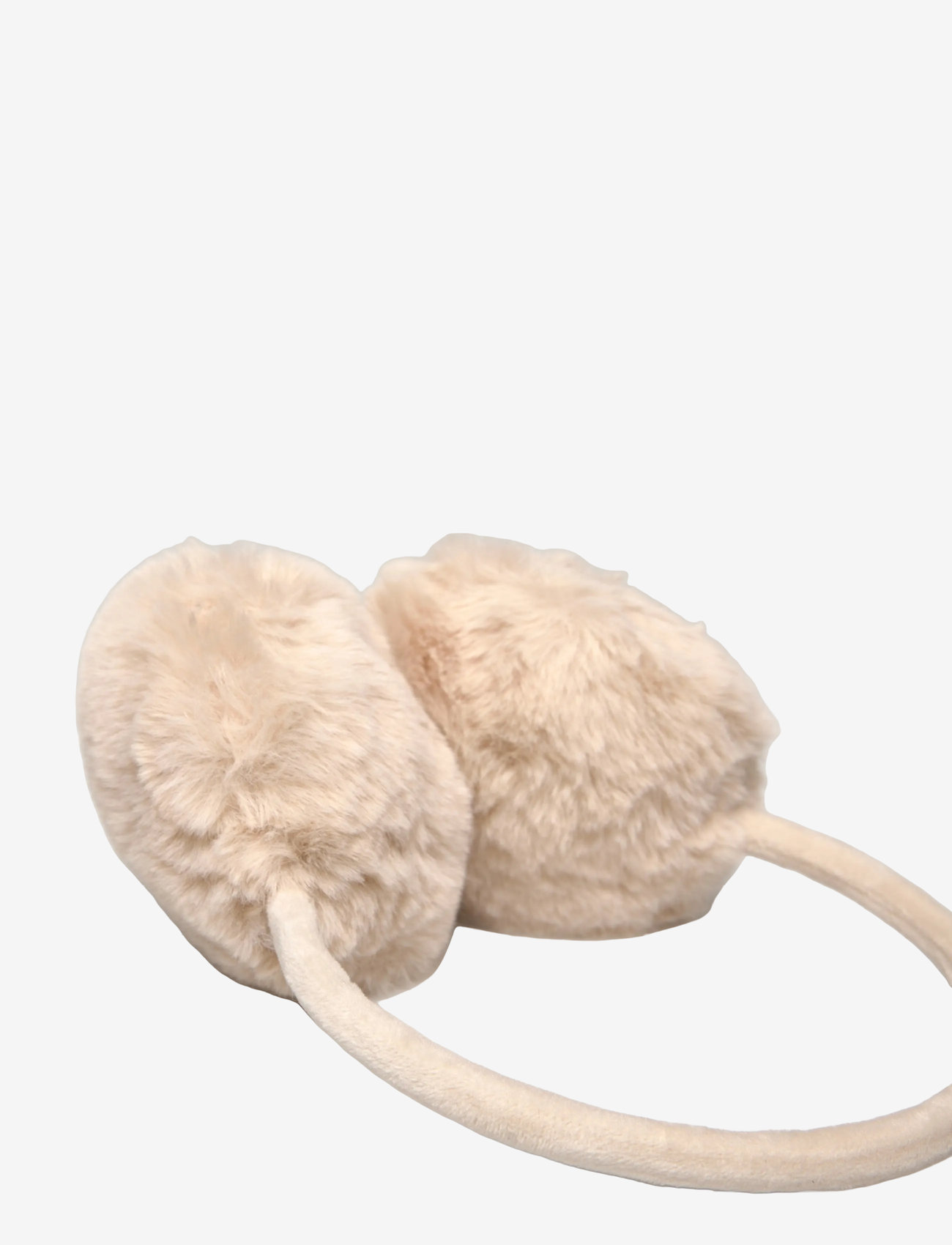Mango - Fur-effect earmuffs - accessoires - lt pastel brown - 1