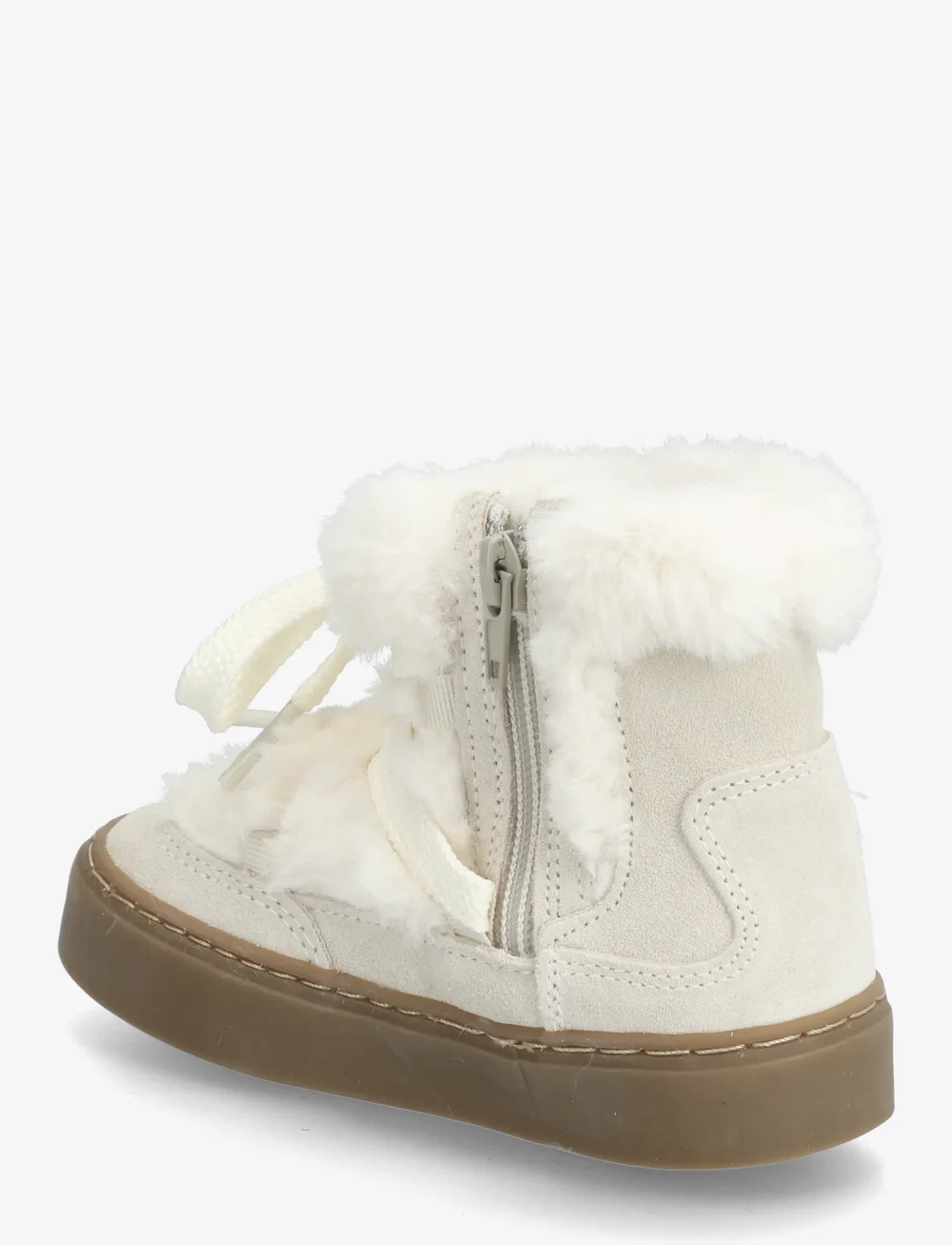 Mango - Ankle boots with leather accents - winterstiefel - lt pastel brown - 2