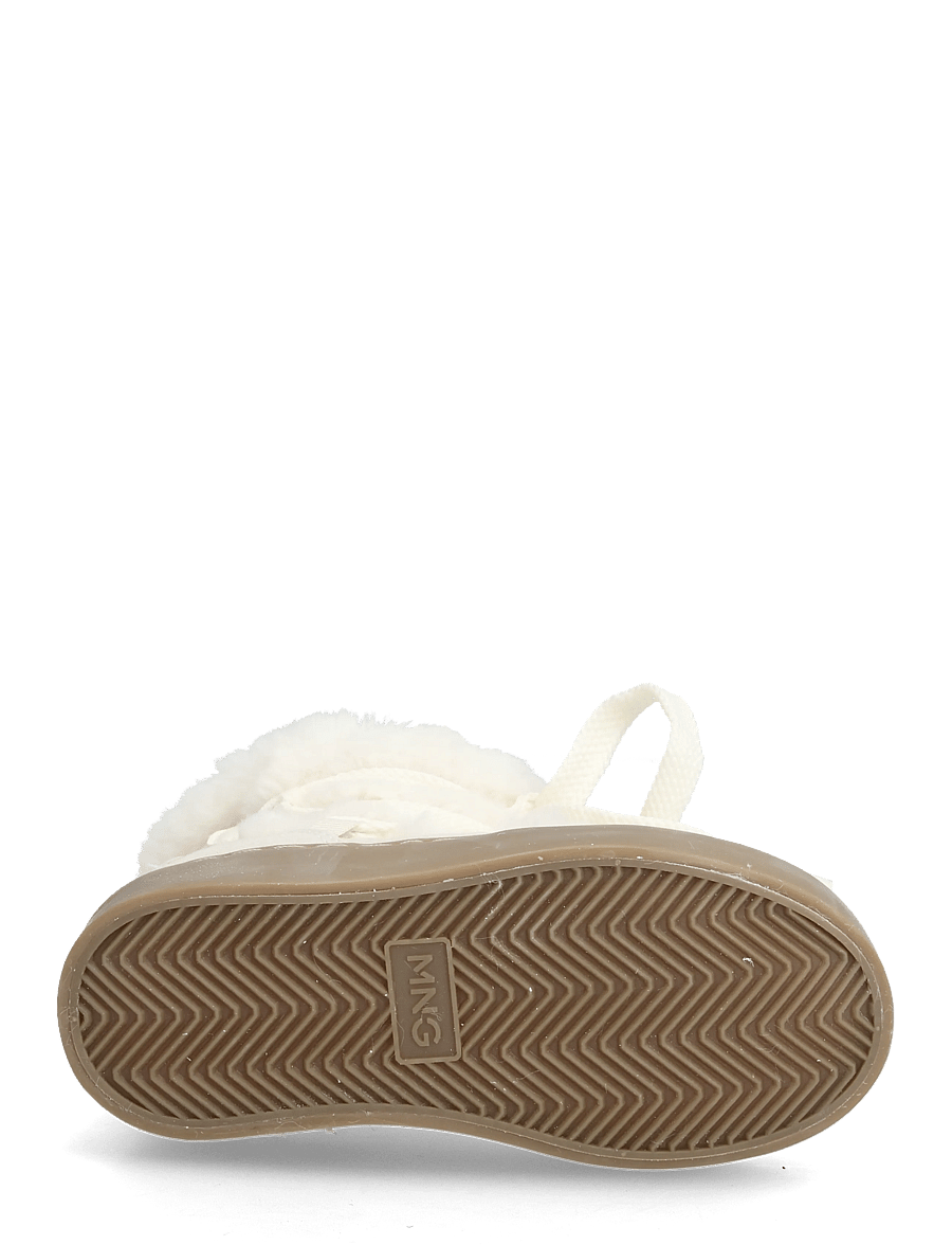 Mango - Ankle boots with leather accents - vinterstövlar - lt pastel brown - 4