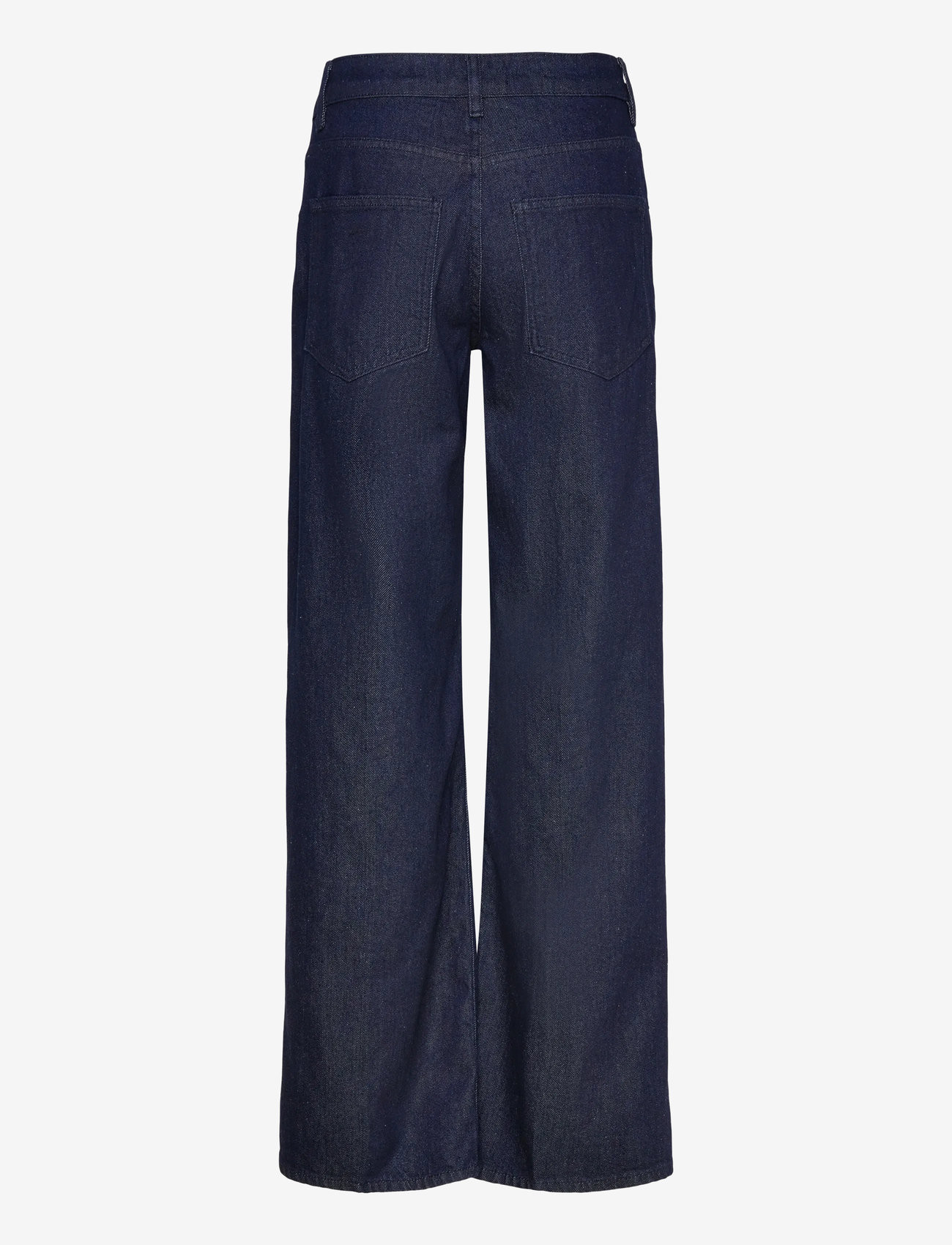 Mango - Low-rise straight-leg jeans with buttons - straight jeans - open blue - 1
