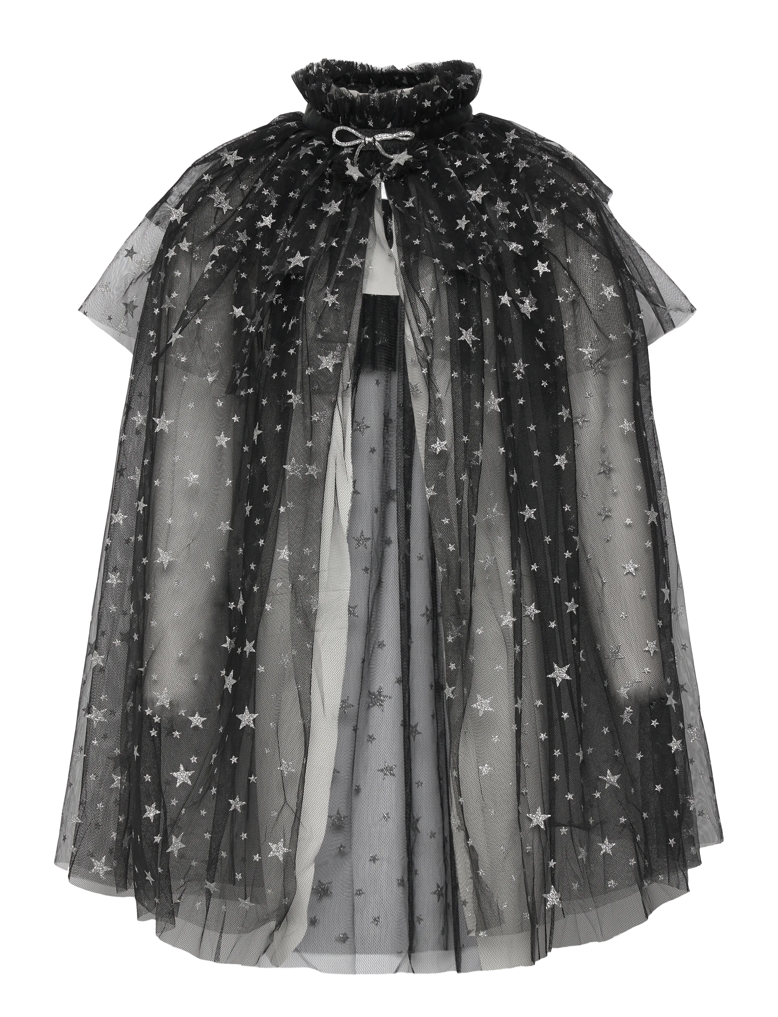 Star costume cape - BLACK