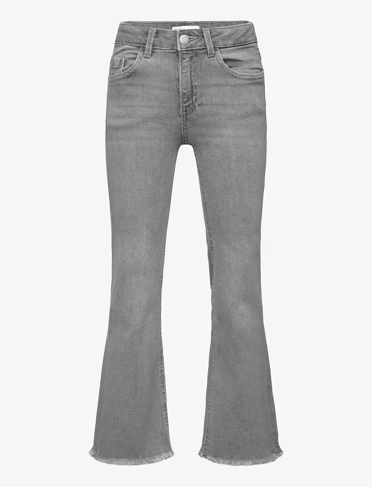 Mango - Frayed low-rise skinny jeans - bootcut jeans - open grey - 0