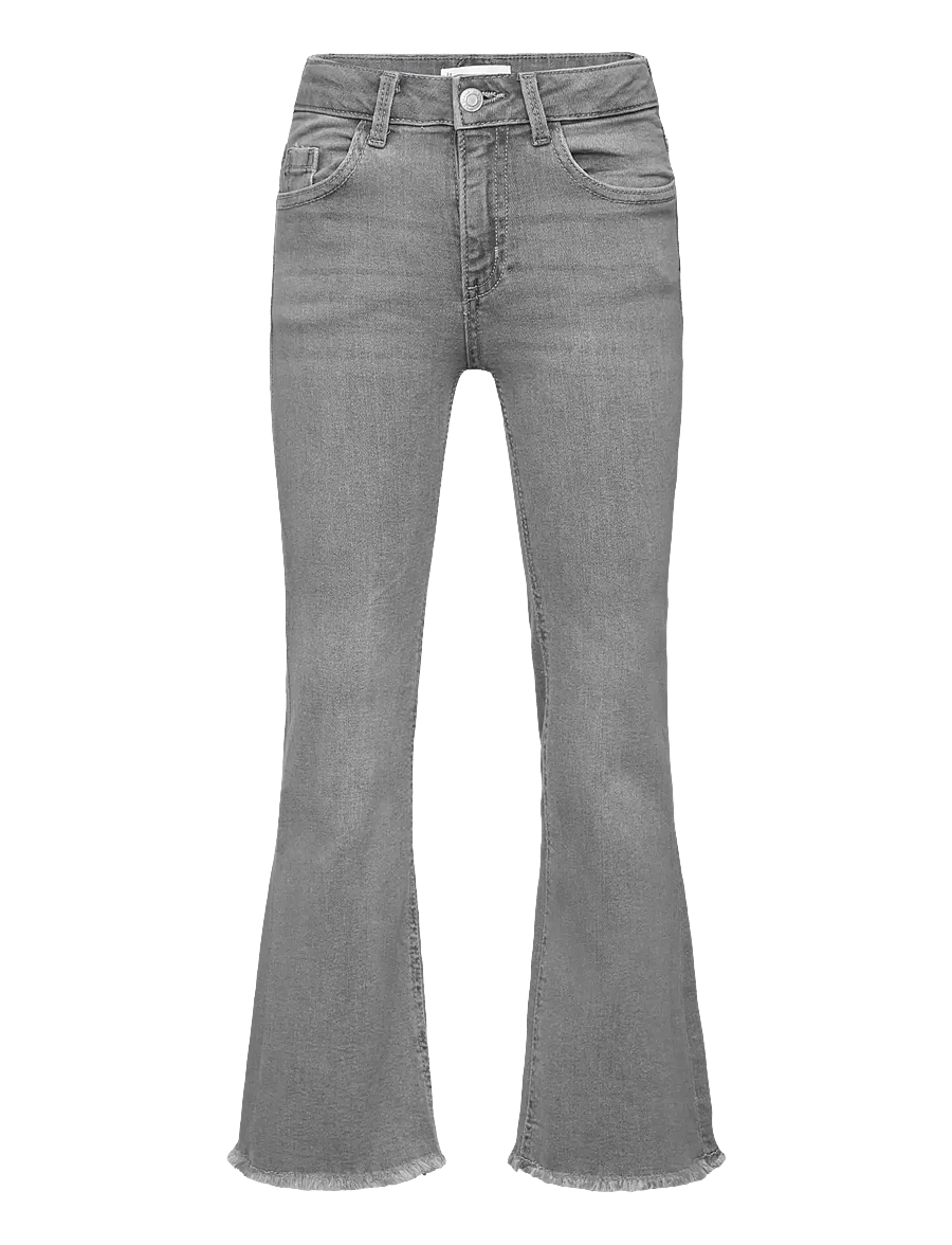 Mango - Frayed low-rise skinny jeans - bootcut jeans - open grey - 0