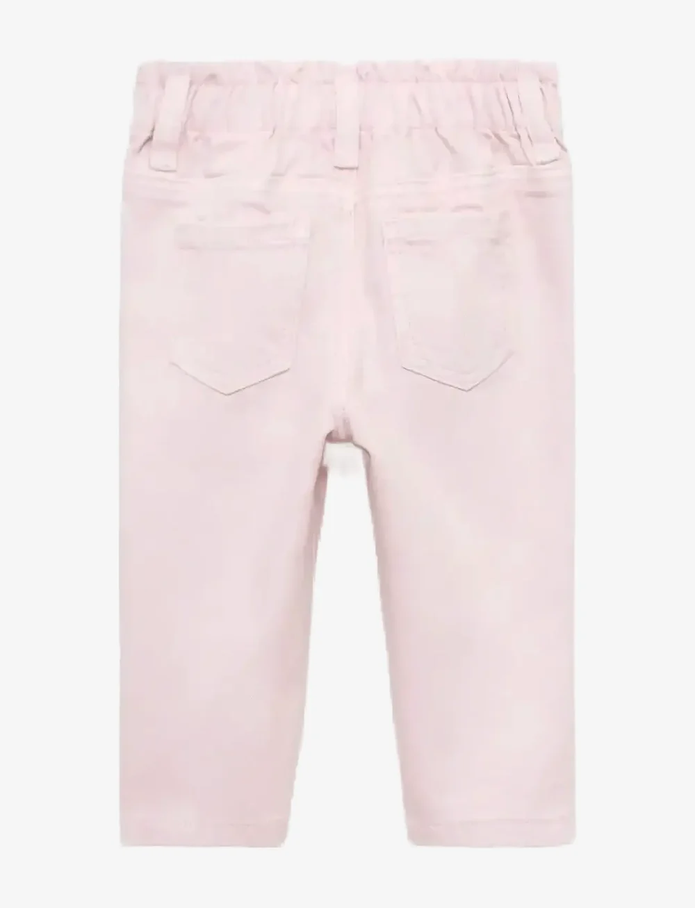 Mango - Paper bag jeans with buttons - regular jeans - pink - 1