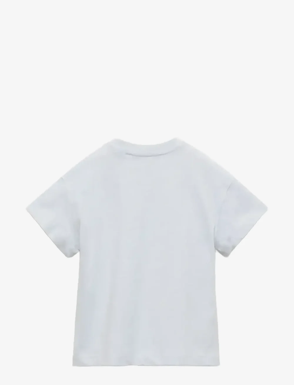 Mango - Embossed detail printed t-shirt - kortærmede t-shirts - lt-pastel blue - 1