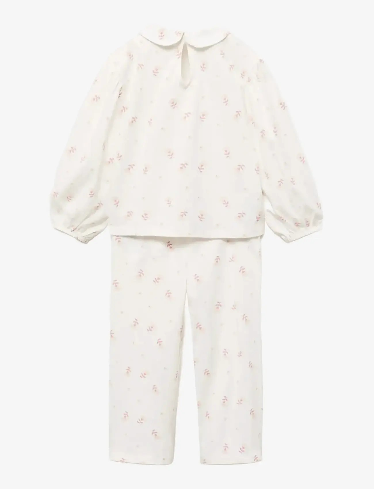 Mango - Baby-collar printed pyjamas - komplektid - natural white - 1
