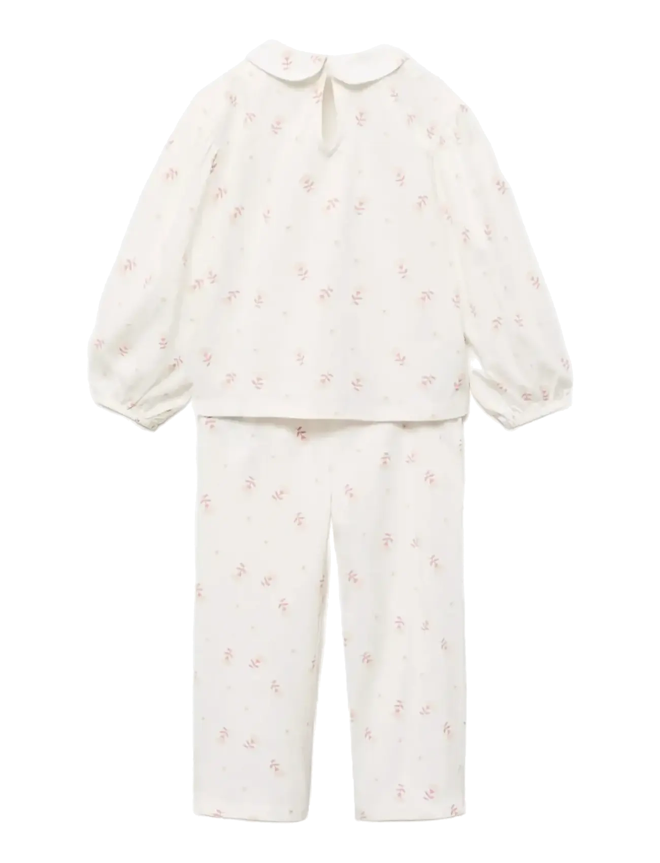 Mango - Baby-collar printed pyjamas - setit - natural white - 1
