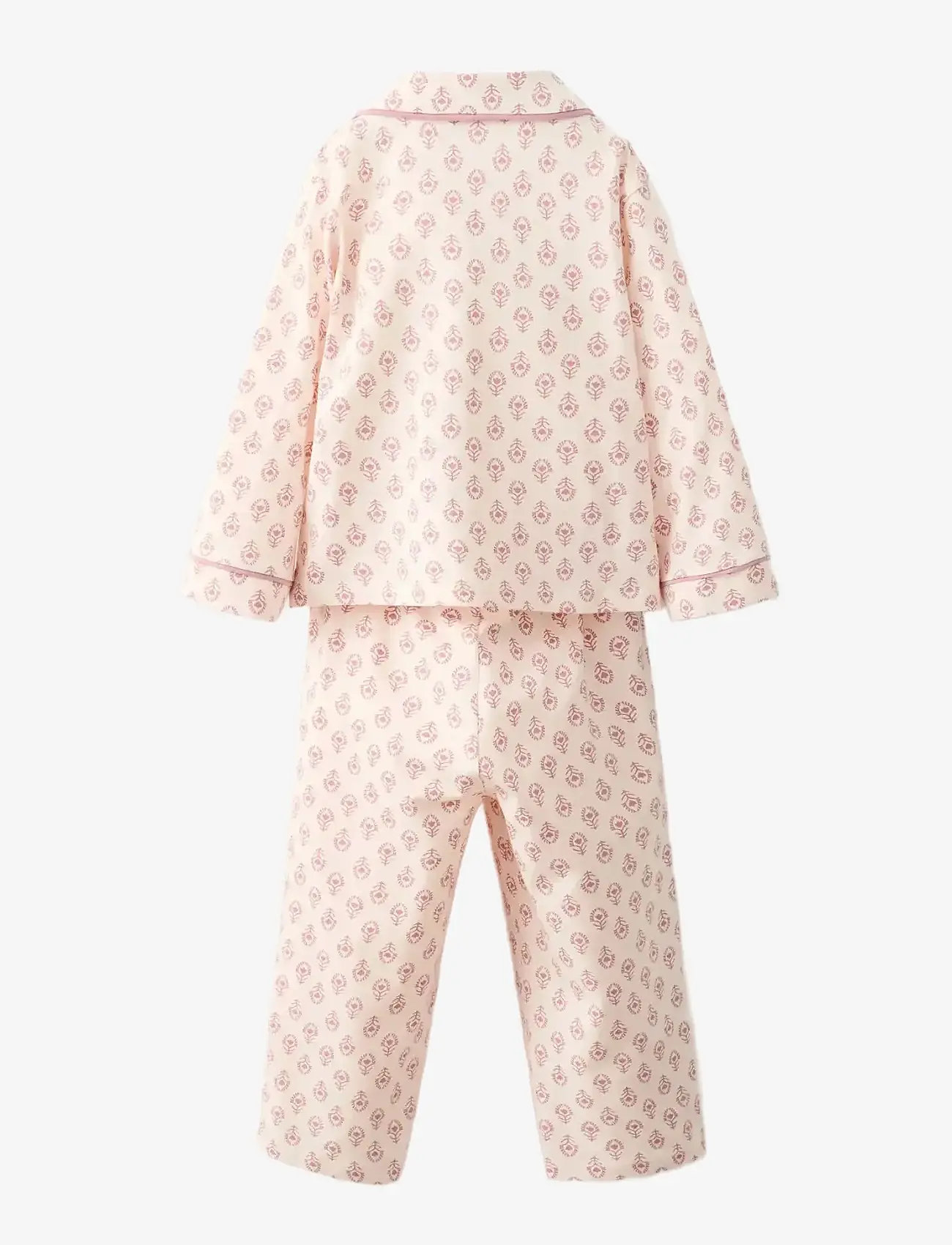 Mango - Printed long pyjamas - pyjamassæt - lt-pastel pink - 1