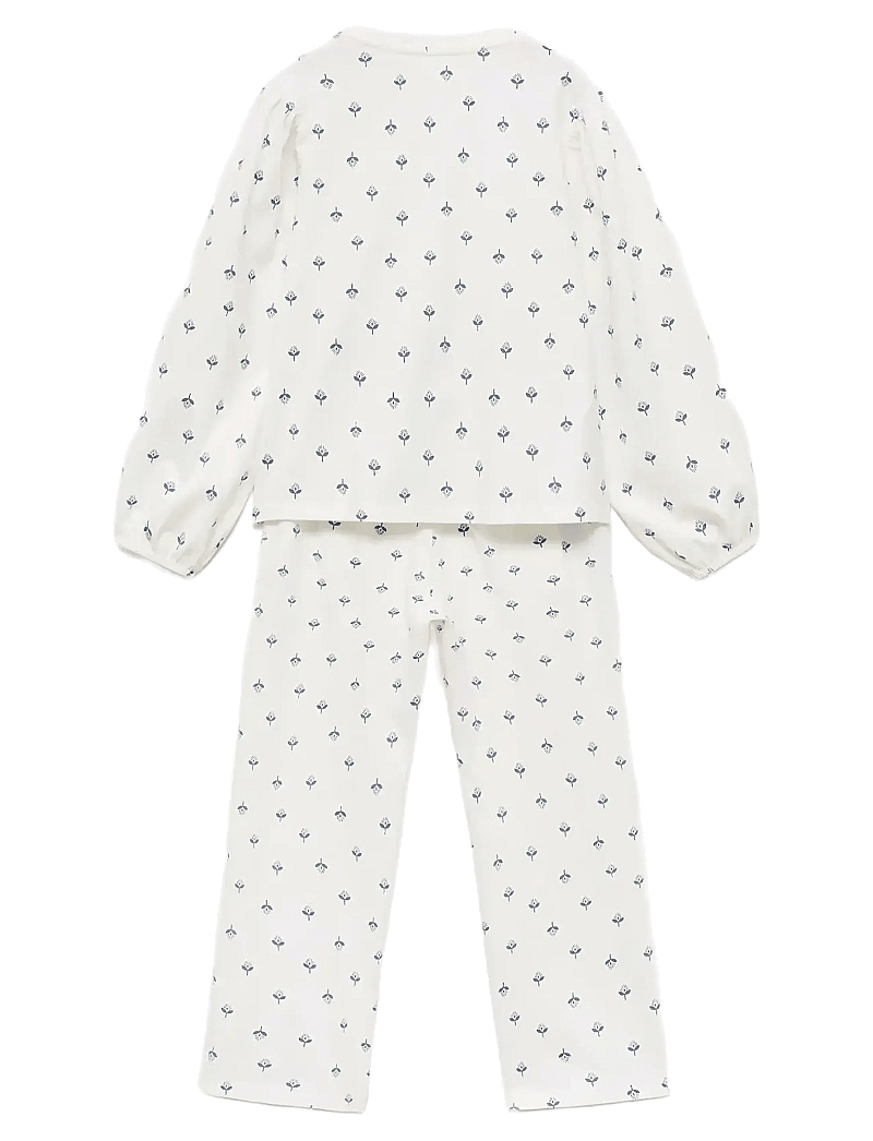 Mango - Printed cotton pyjamas - pyjamasset - natural white - 1