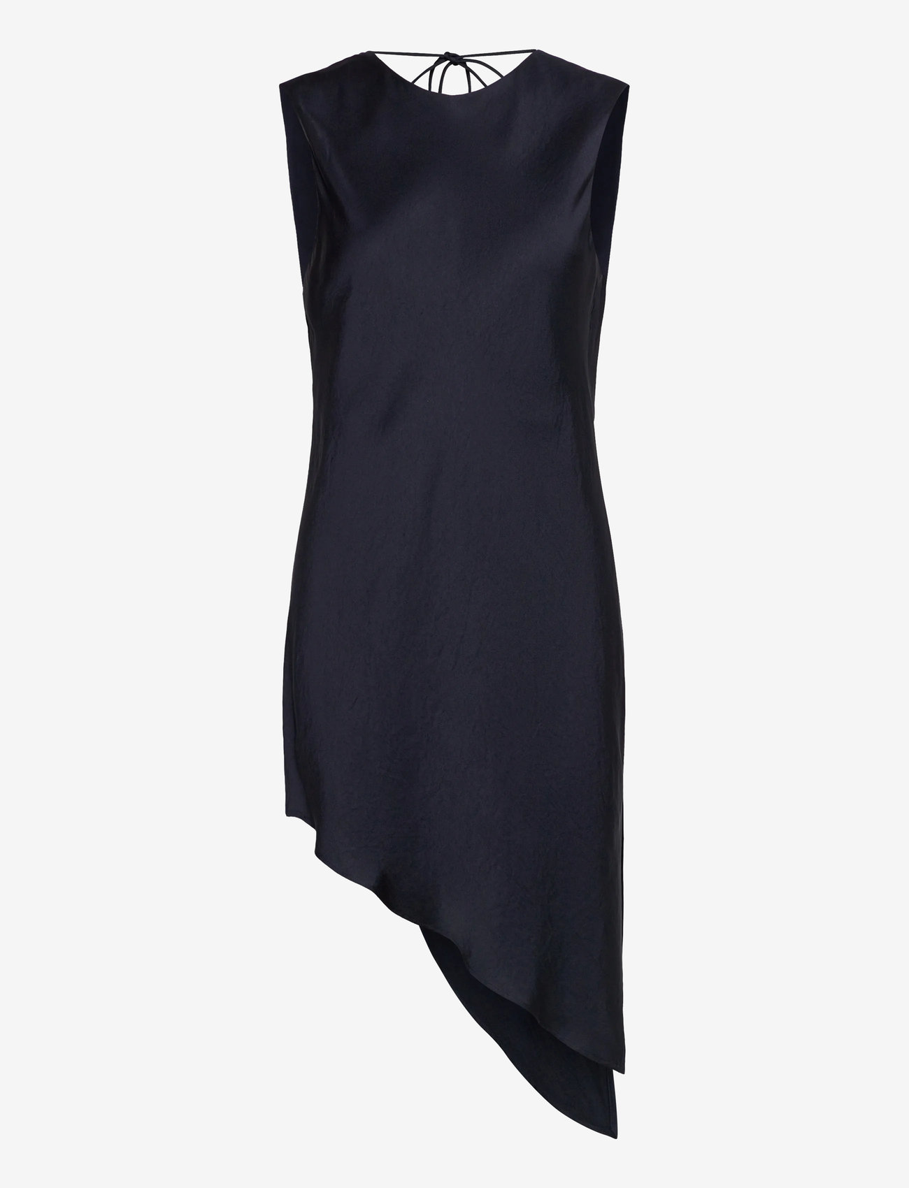 Mango - Asymmetrical satin top - Ärmlösa blusar - navy - 1