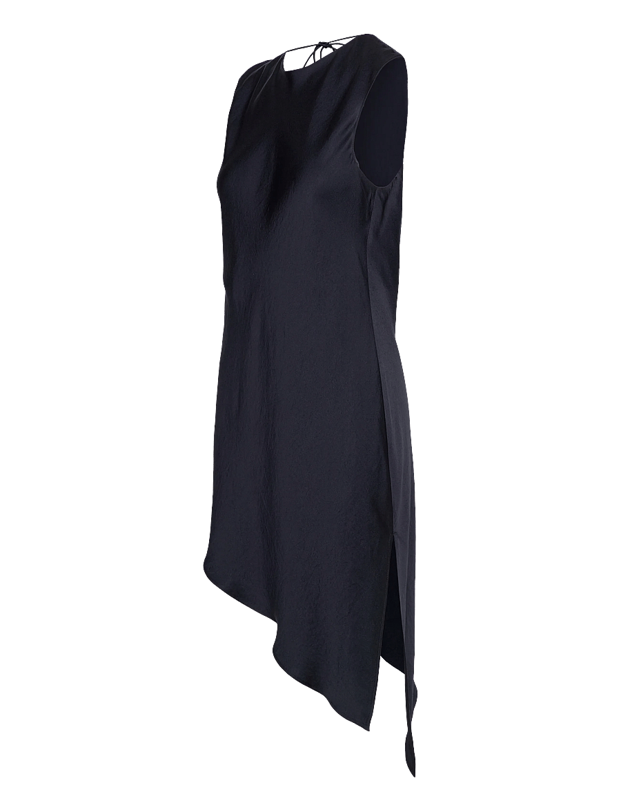 Mango - Asymmetrical satin top - Ärmellose blusen - navy - 3