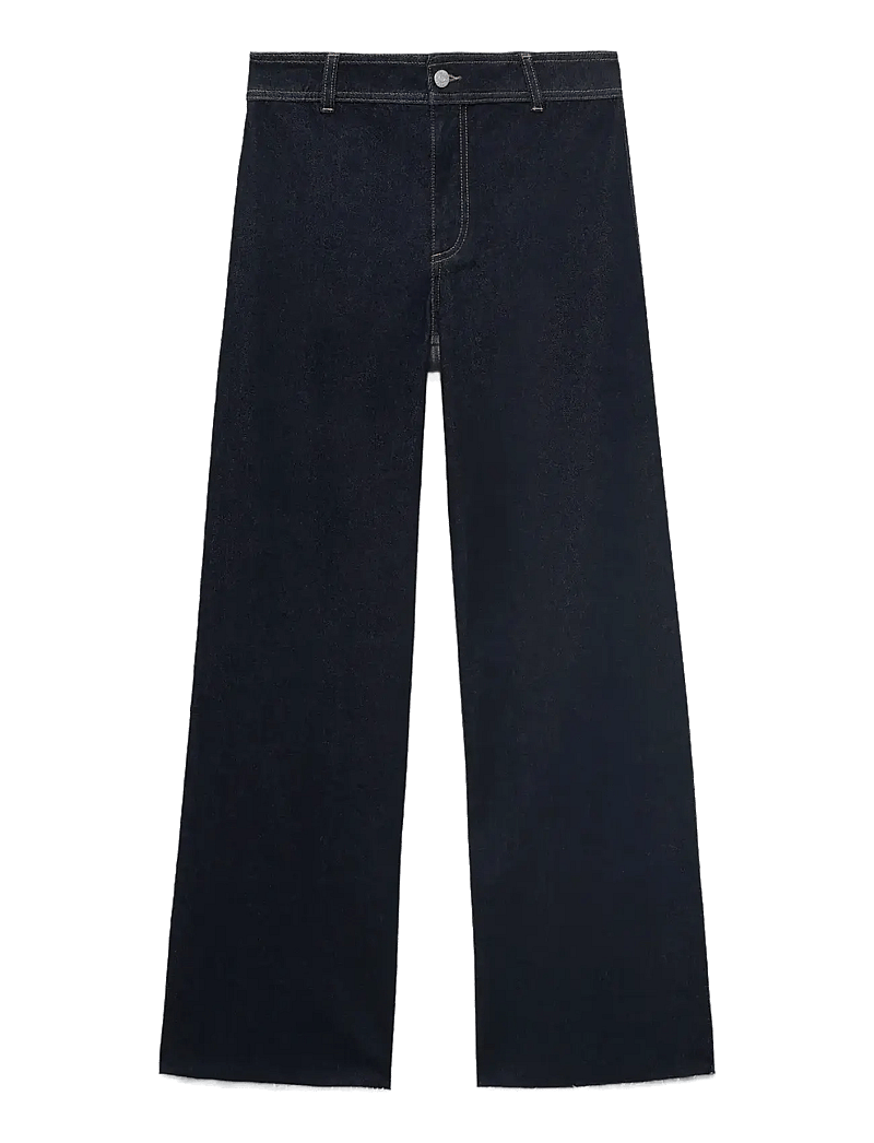 Mango - Catherin culotte high-rise jeans - open blue - 1