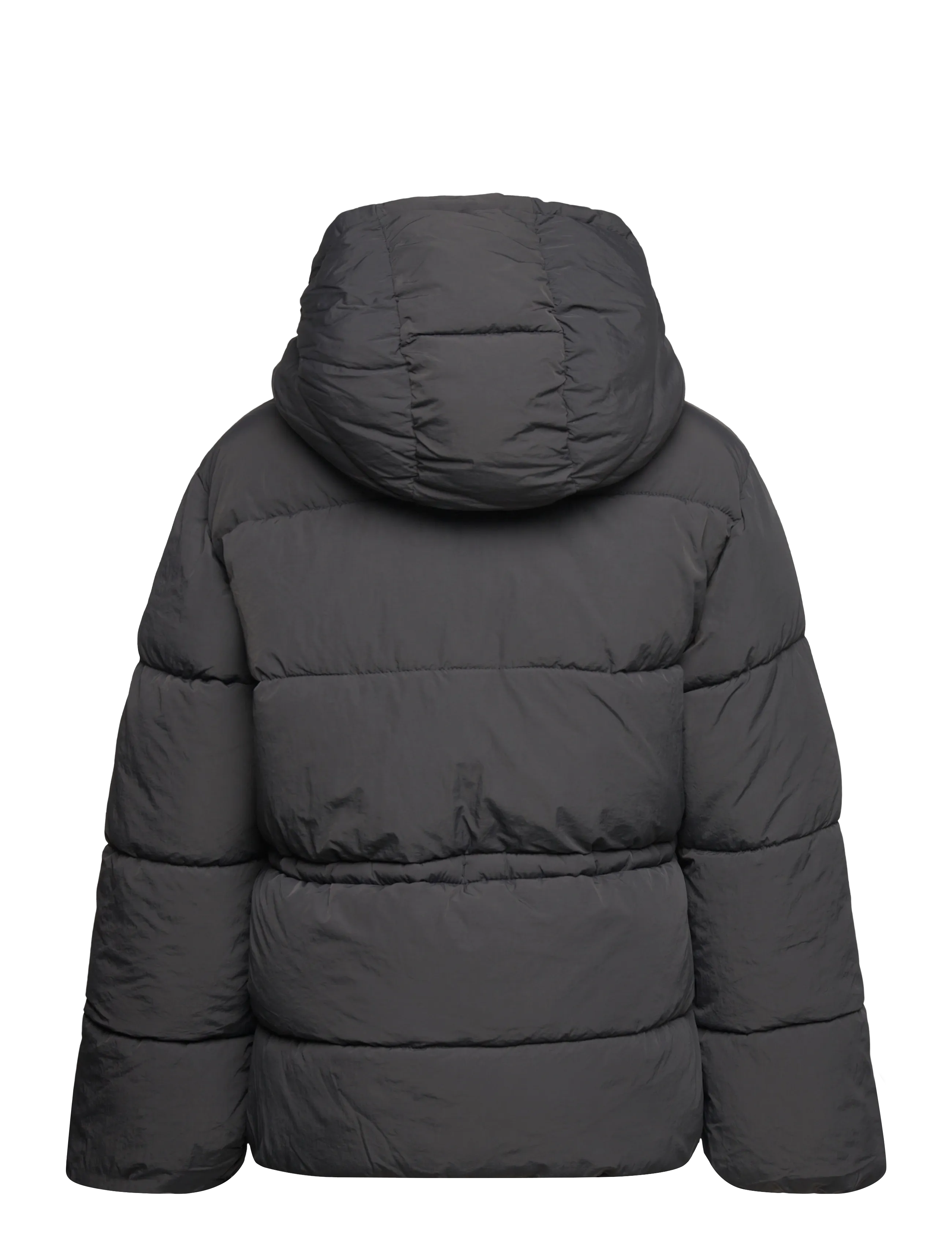 Mango - Hooded anorak with drawstring - Üleriided - charcoal - 2