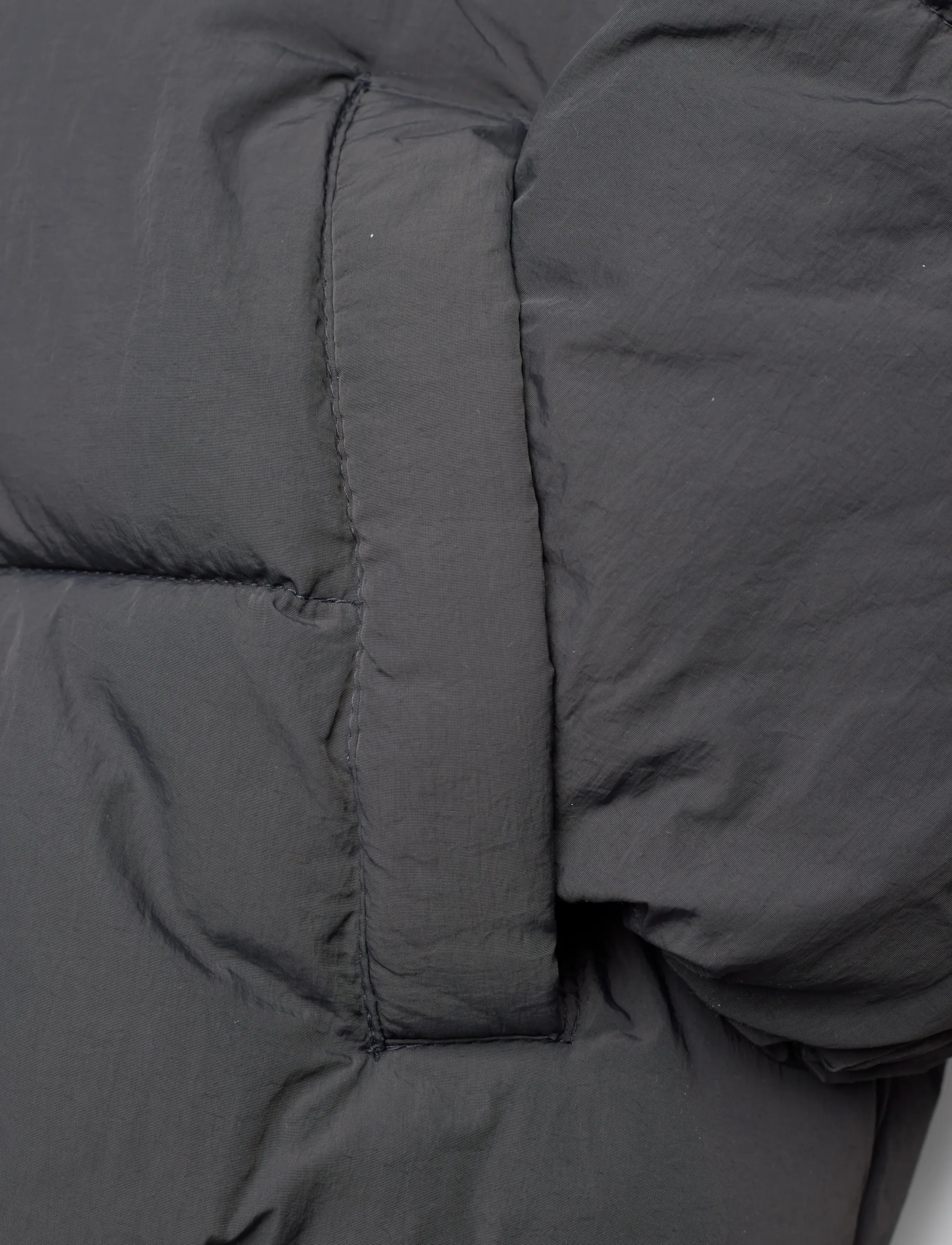 Mango - Hooded anorak with drawstring - Üleriided - charcoal - 4