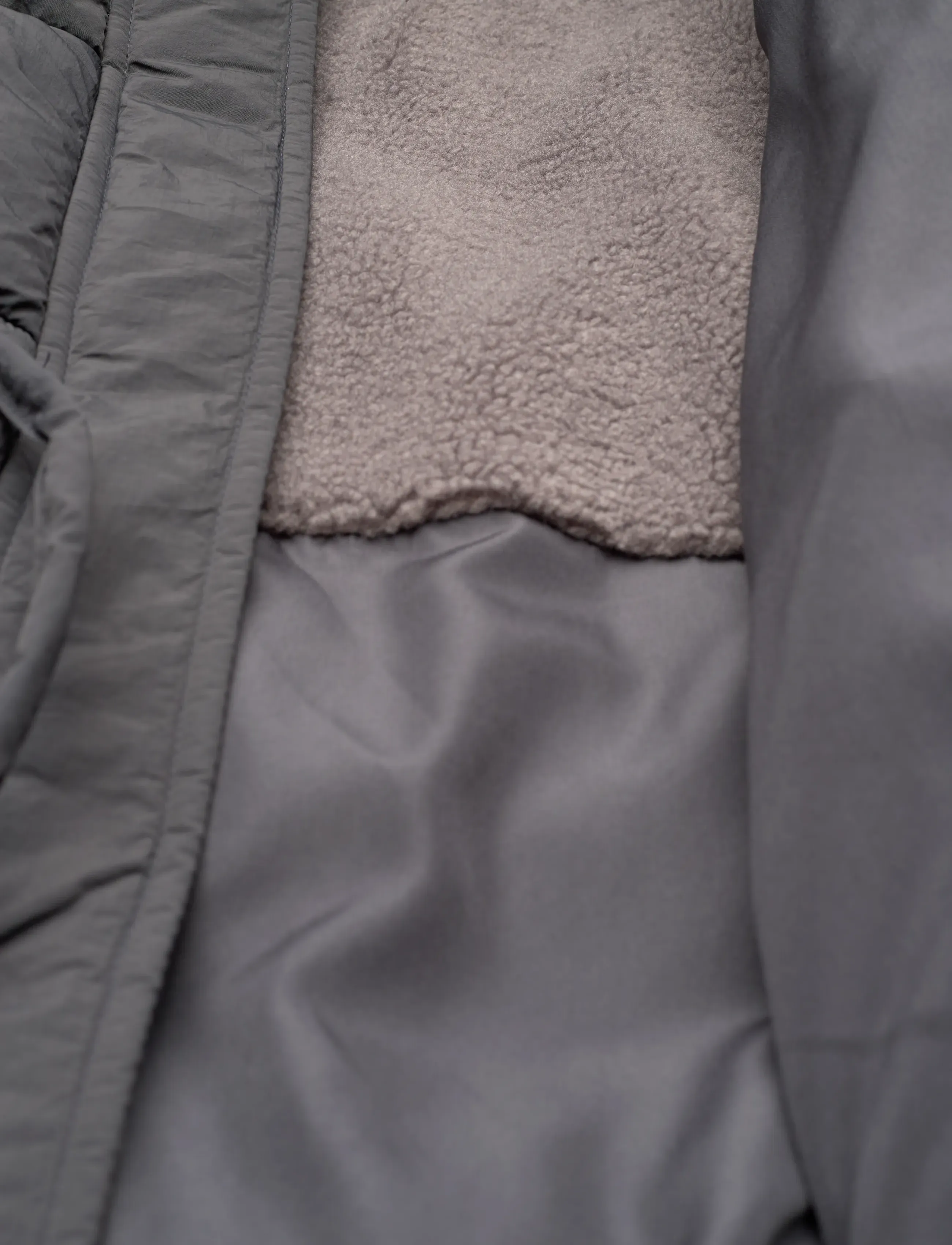 Mango - Hooded anorak with drawstring - Üleriided - charcoal - 5