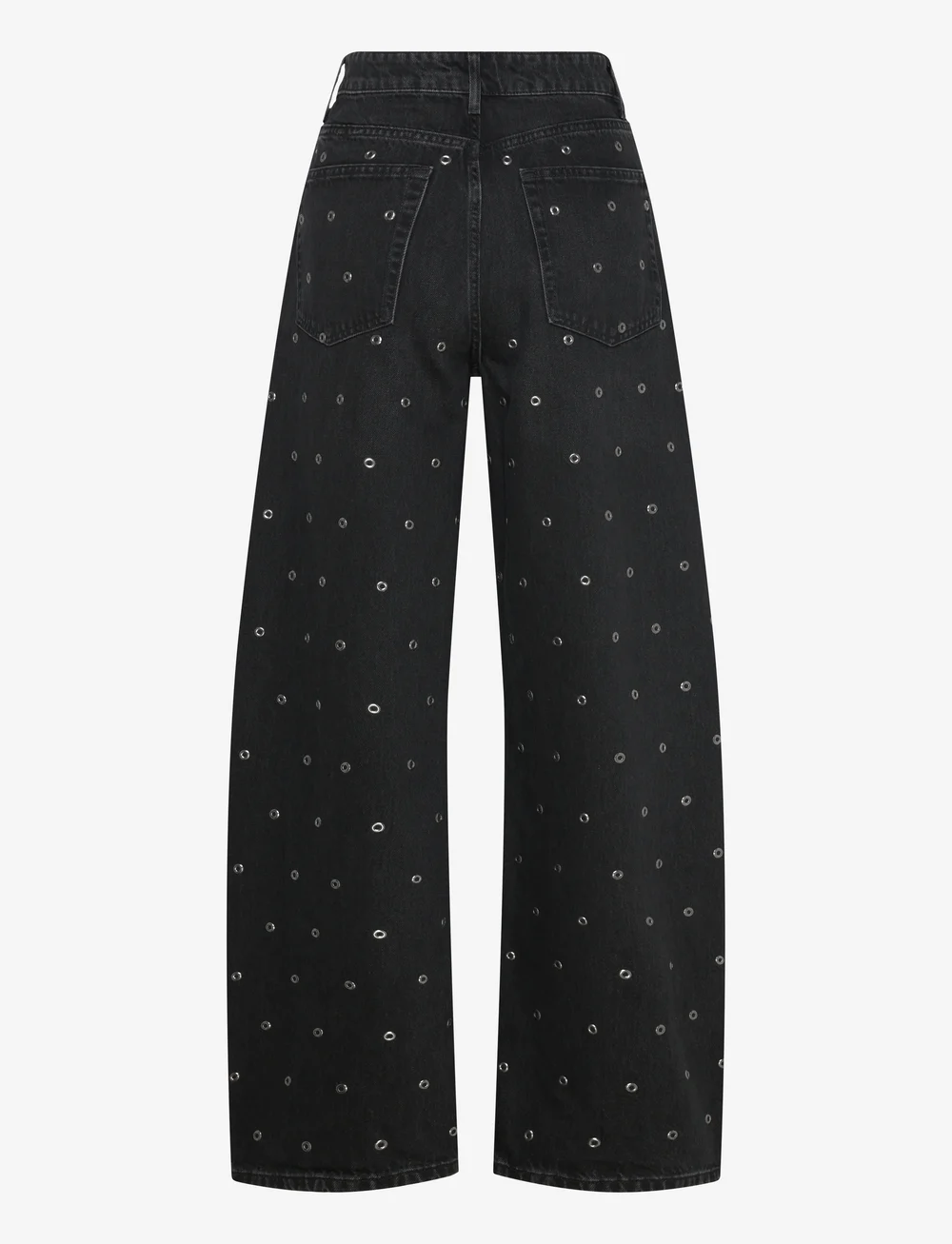 Mango - Barrel jeans with eyelets - barrel jeans - open grey - 1