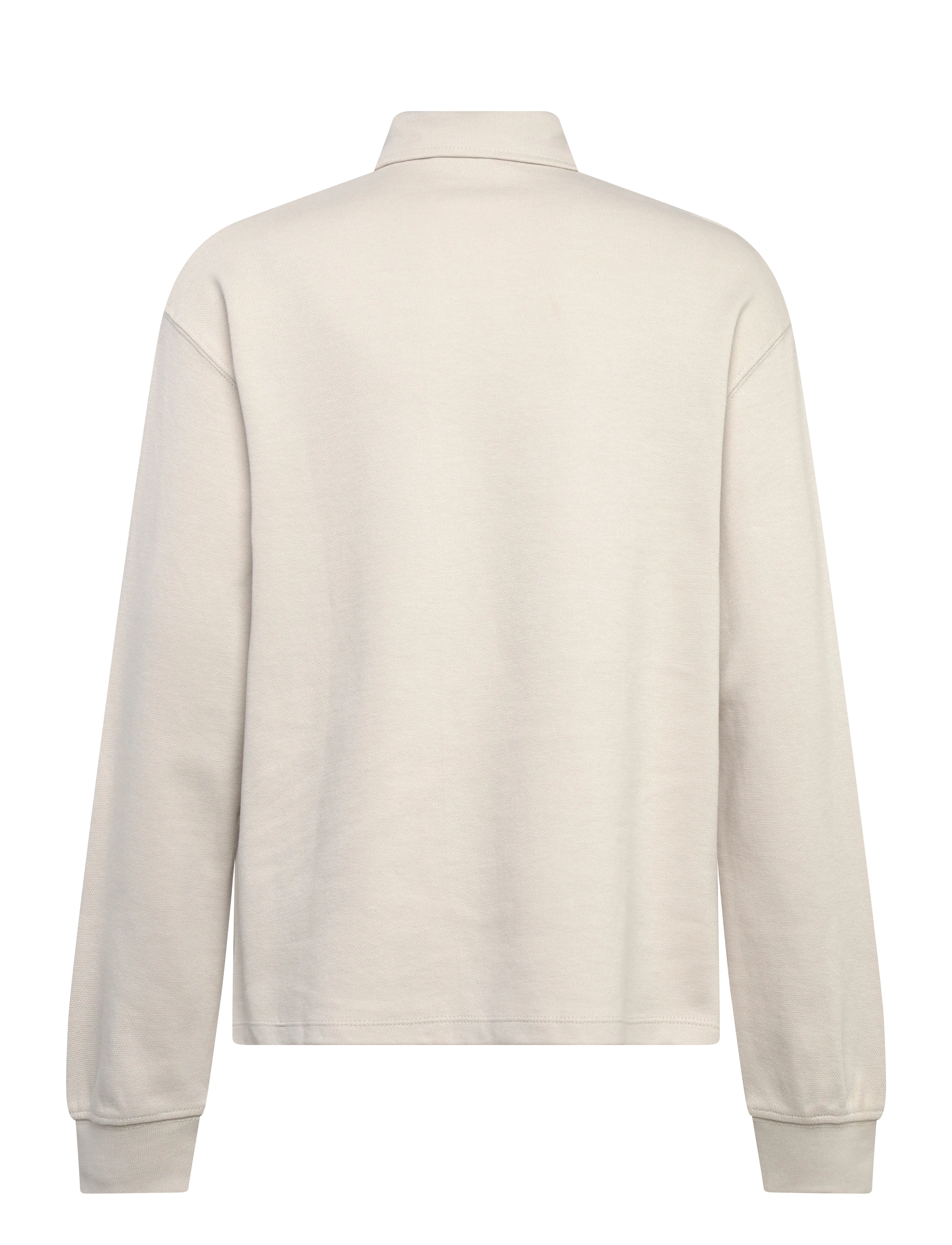 Mango - Polo-neck sweatshirt - poloshirts - natural white - 1