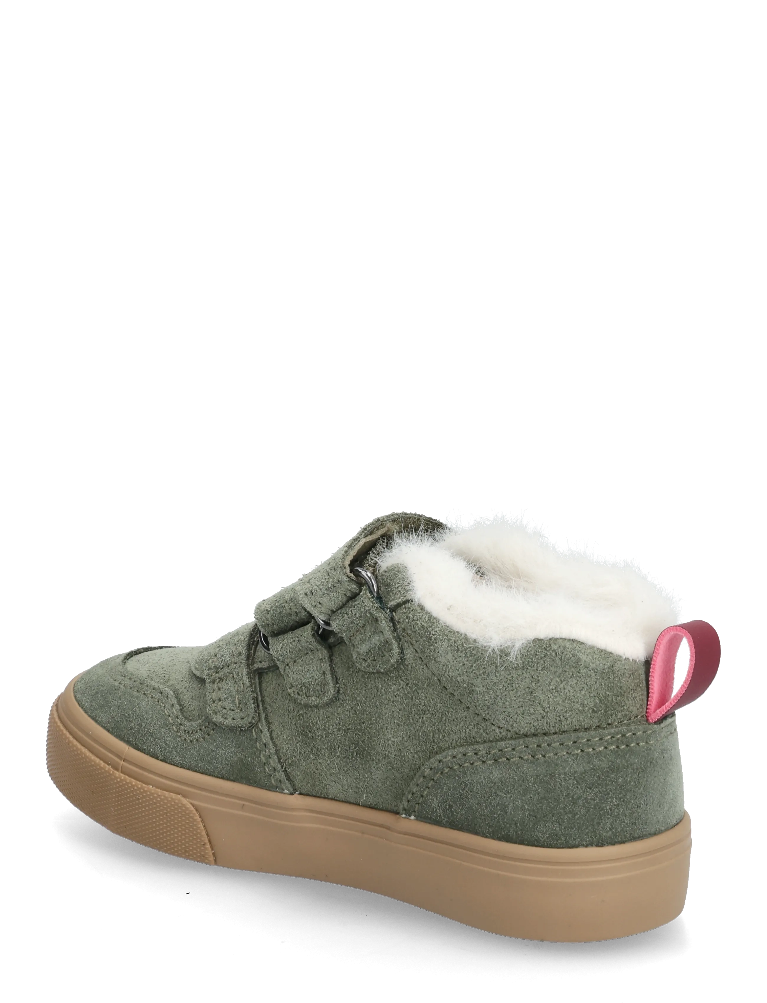 Mango - Leather trainers with fleece - herbstschuhe - beige - khaki - 2