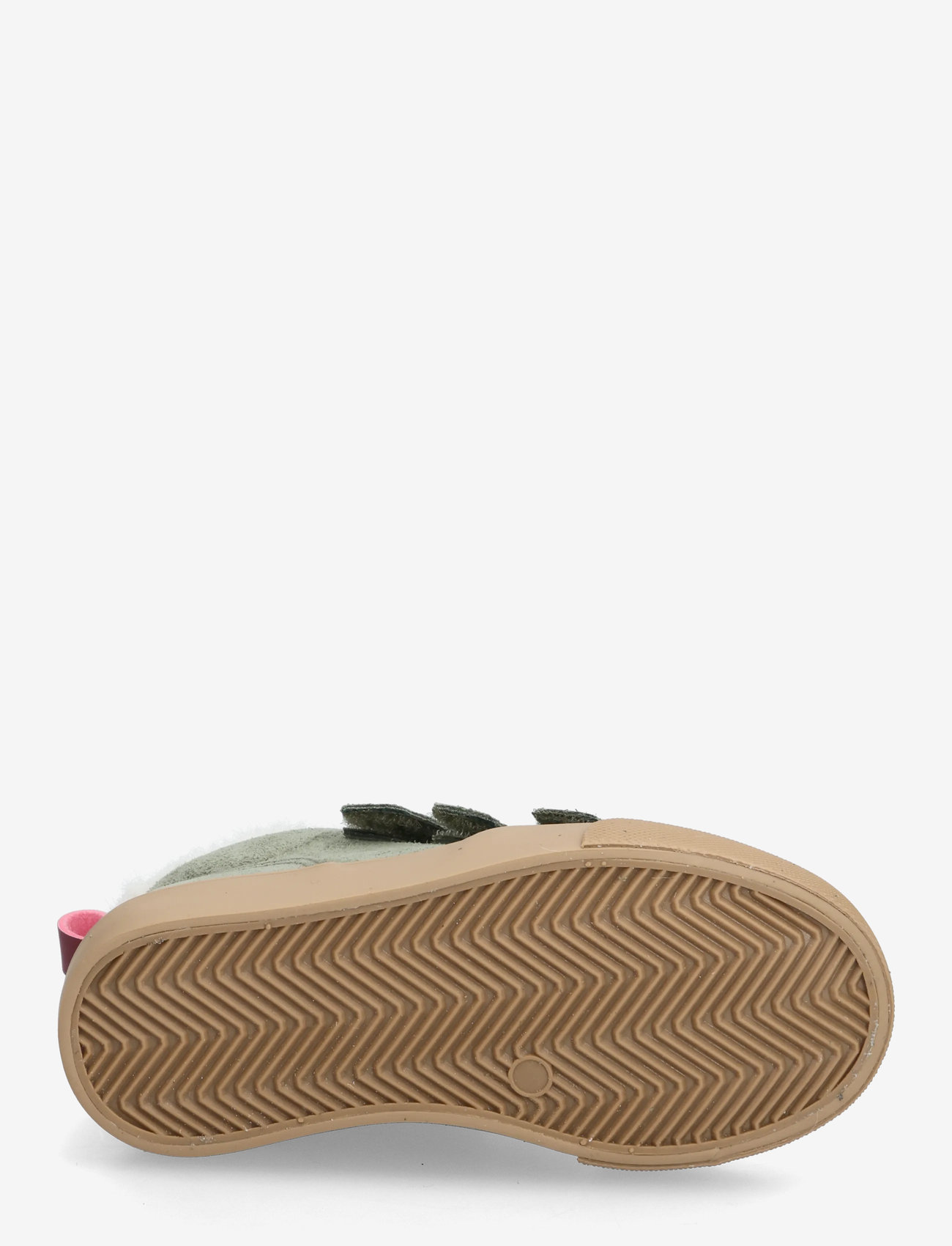 Mango - Leather trainers with fleece - efterårssko - beige - khaki - 4