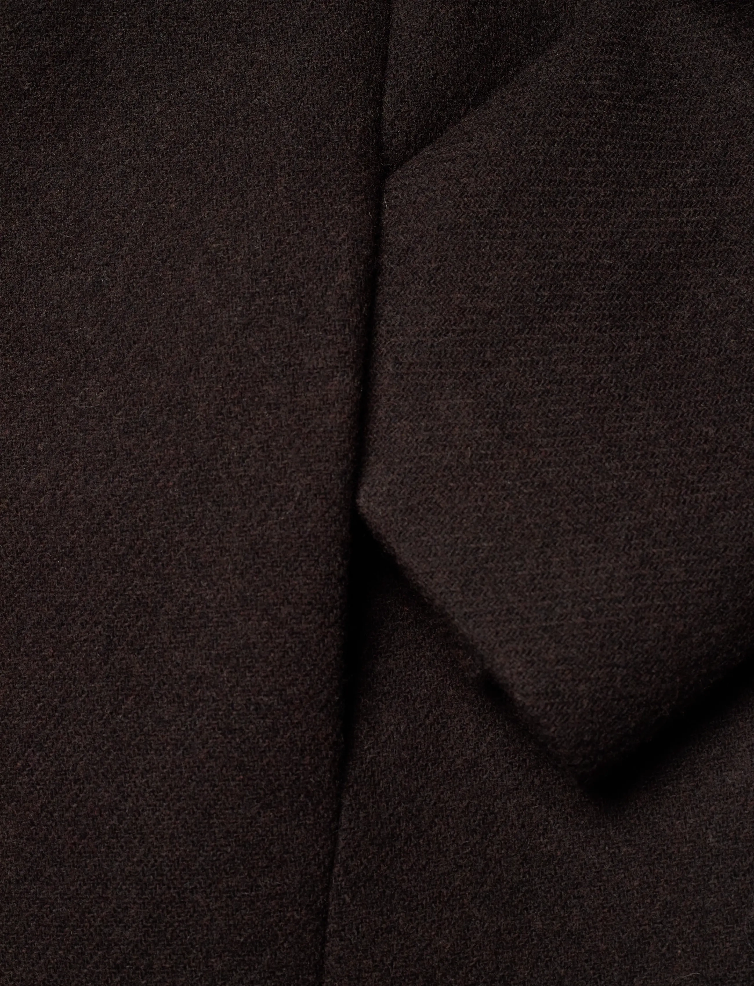 Mango - Long wool coat - uldfrakker - dark brown - 5