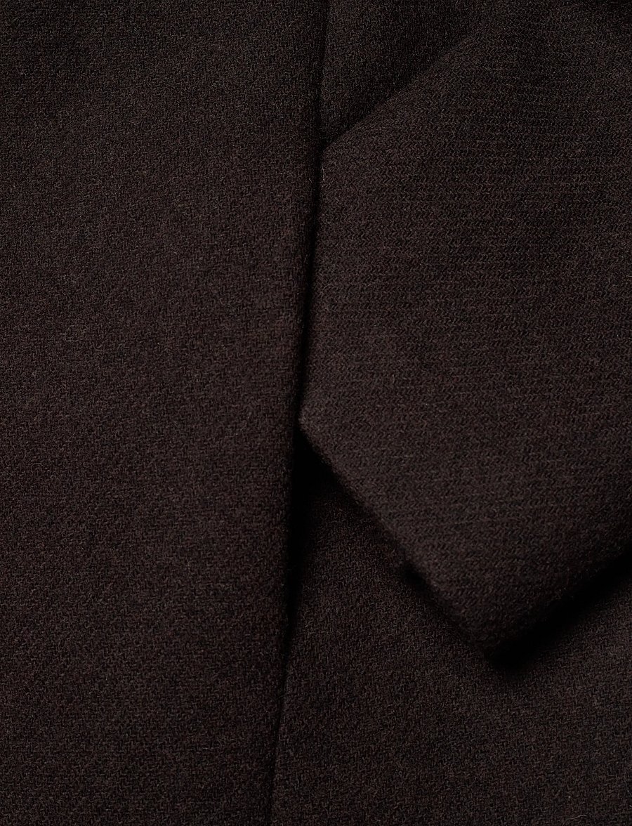 Mango - Long wool coat - vinterjakker - dark brown - 5
