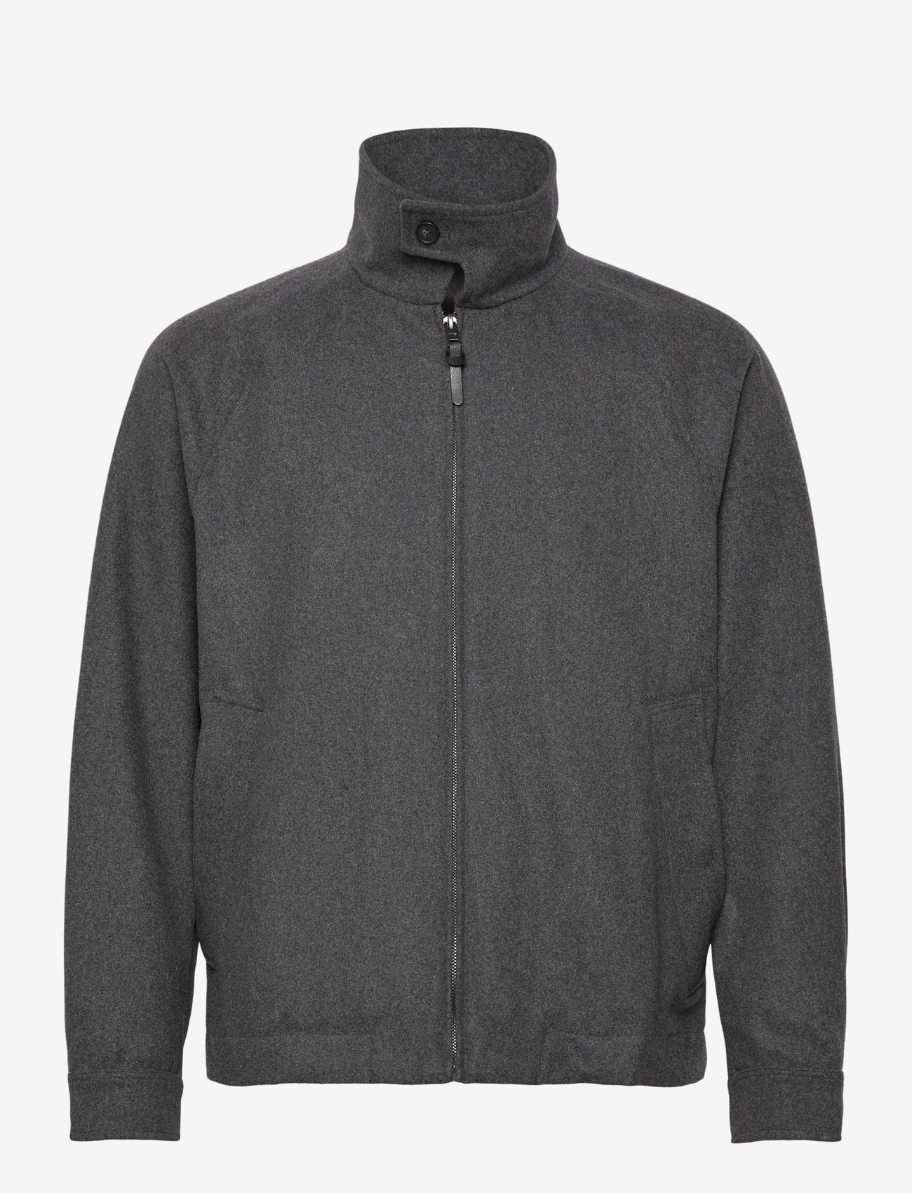 Mango - Wool-blend jacket - herbstjacken - grey - 0