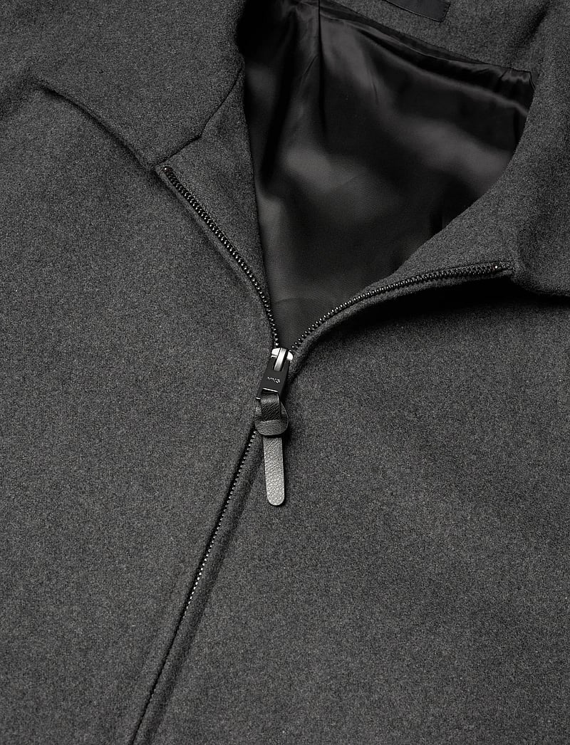 Mango - Wool-blend jacket - vinterjackor - grey - 4