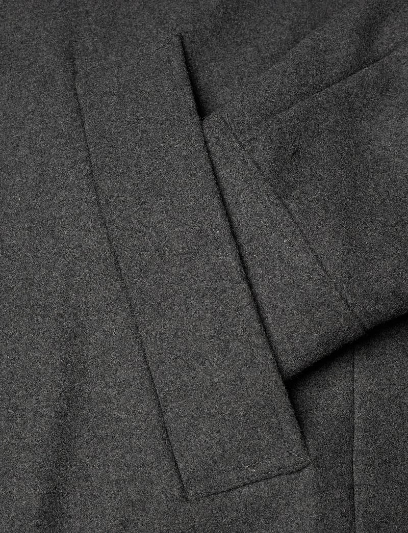 Mango - Wool-blend jacket - vinterjackor - grey - 5