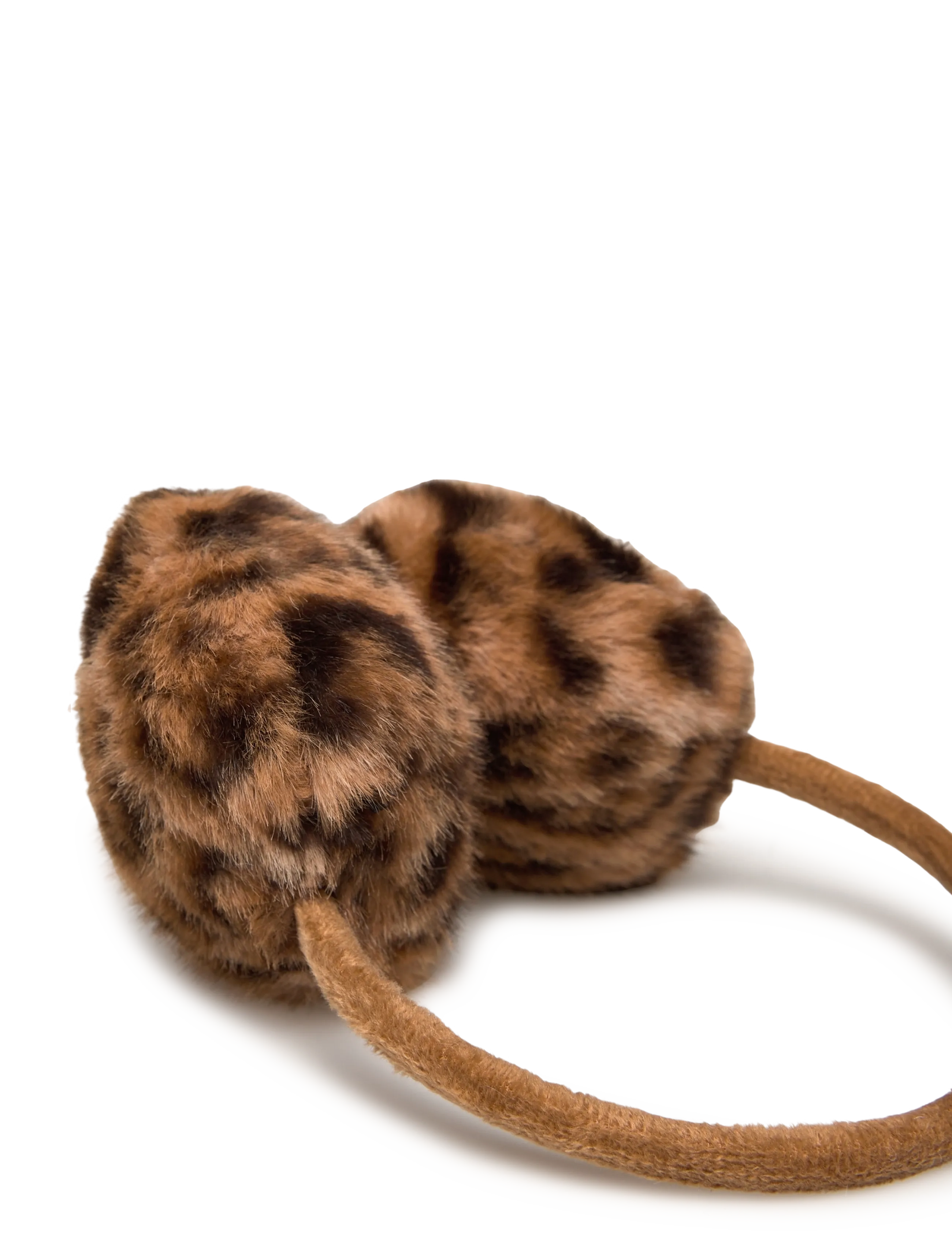 Mango - Fur-effect earmuffs - aksessuaarid - medium brown - 2