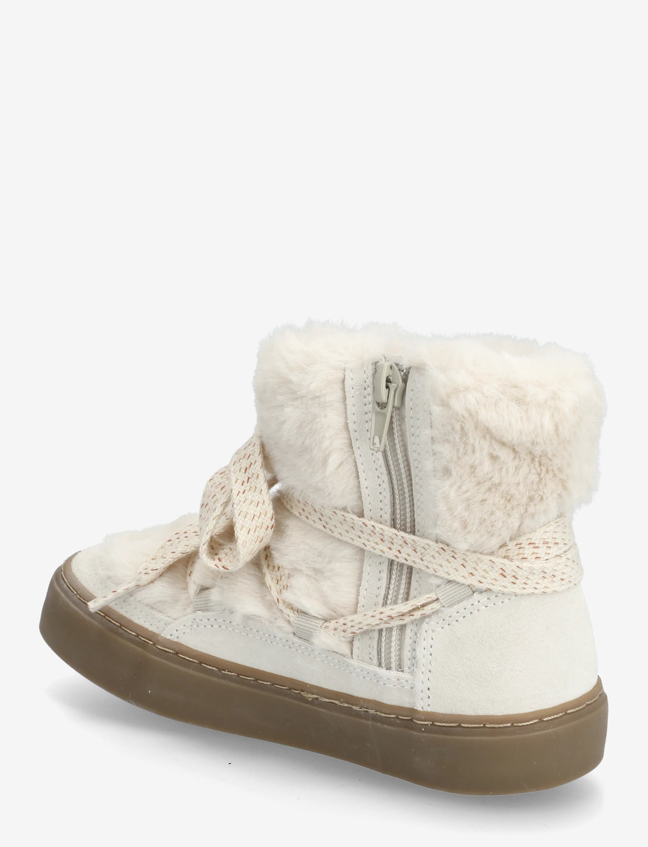 Mango - Ankle boots with leather accents - vinterstövlar - lt pastel brown - 2