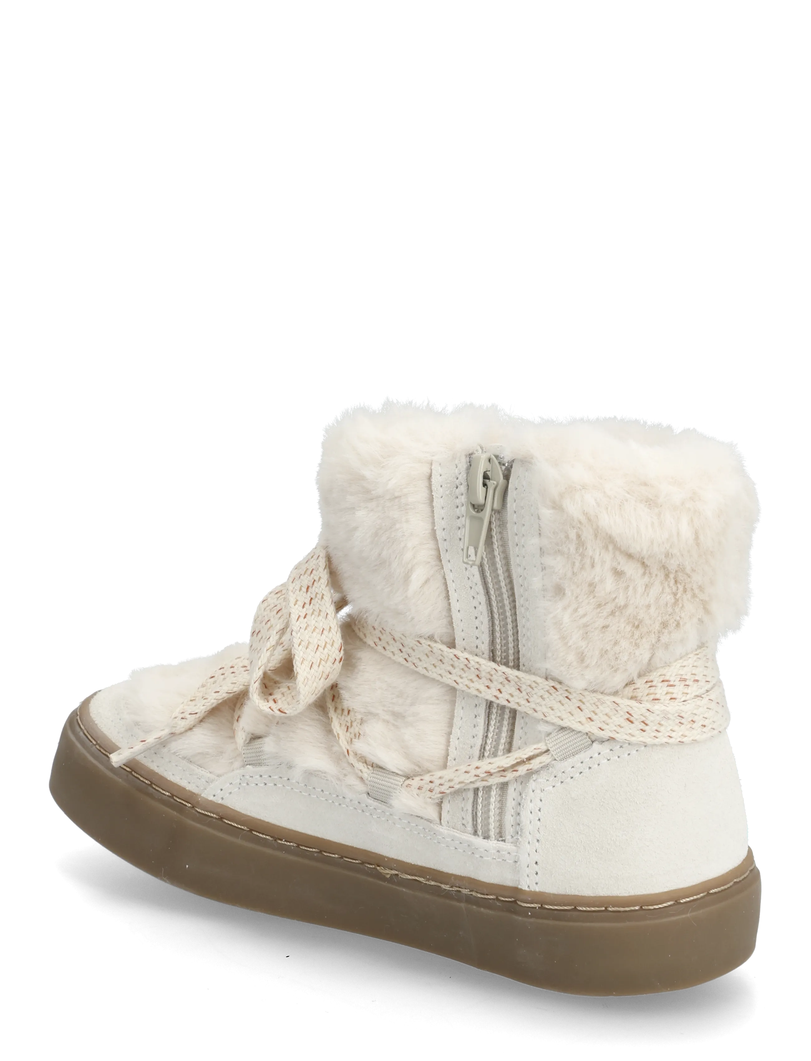 Mango - Ankle boots with leather accents - vinterstövlar - lt pastel brown - 2