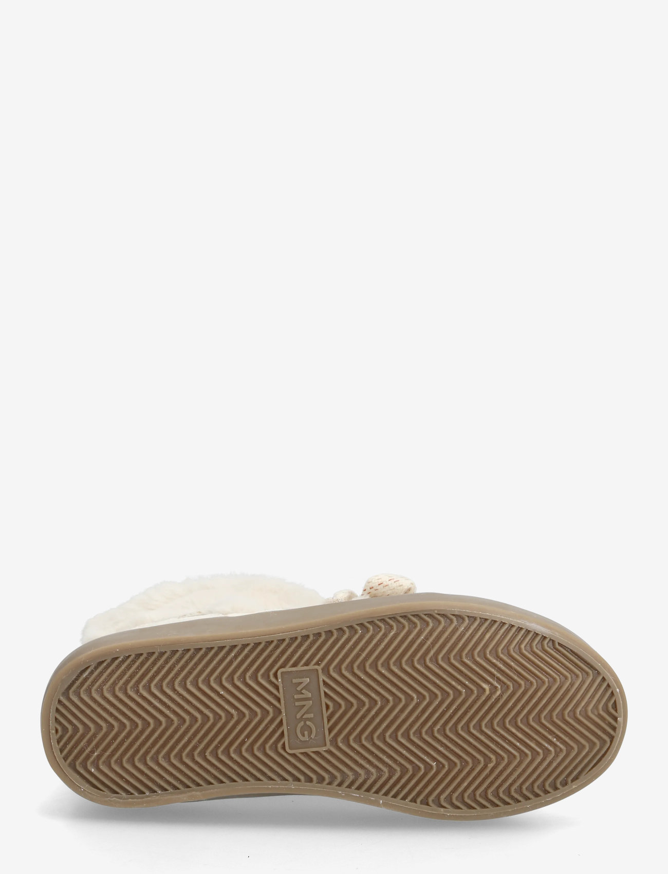 Mango - Ankle boots with leather accents - vinterstövlar - lt pastel brown - 4