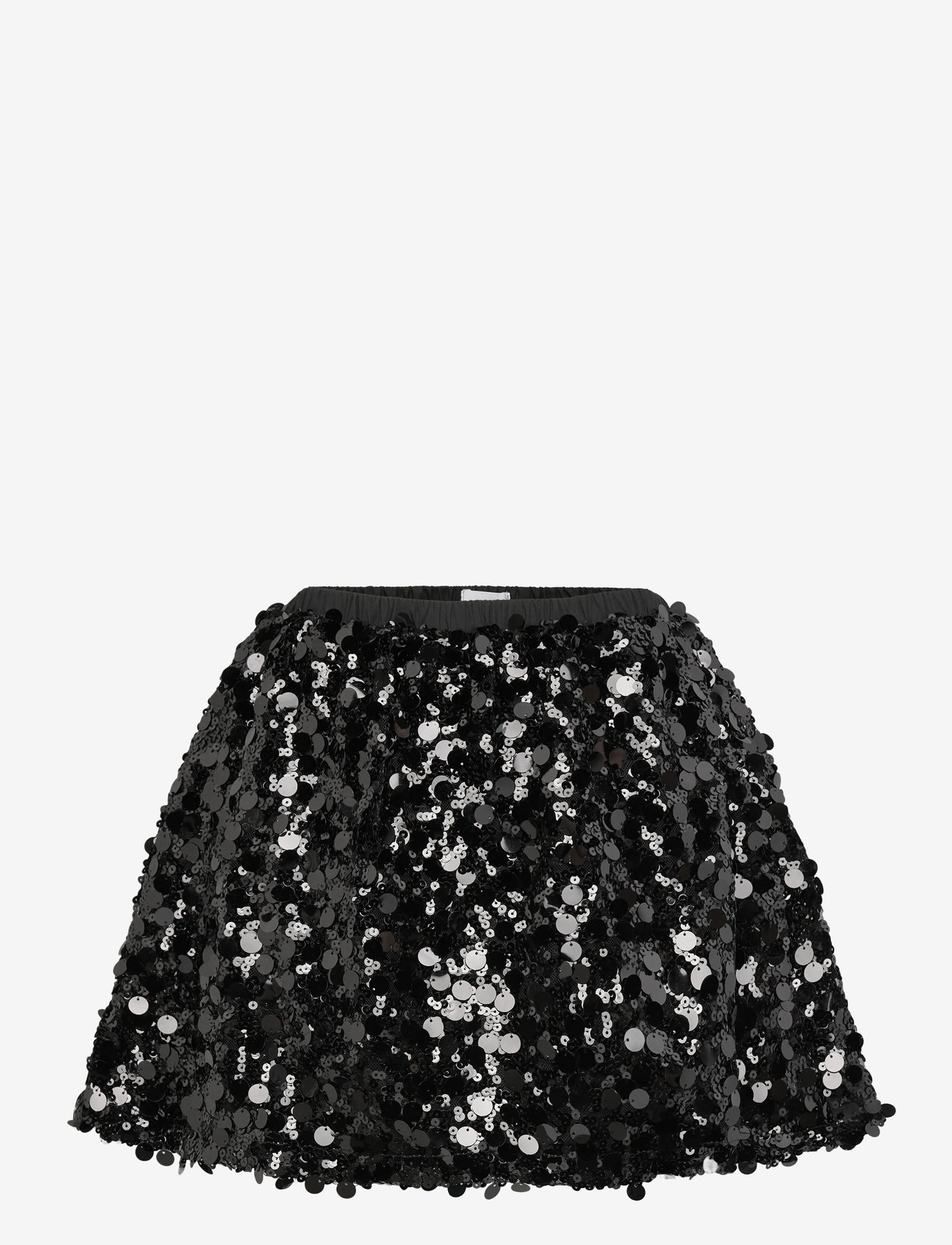 Mango - Sequin skirt - miniseelikud - black - 0