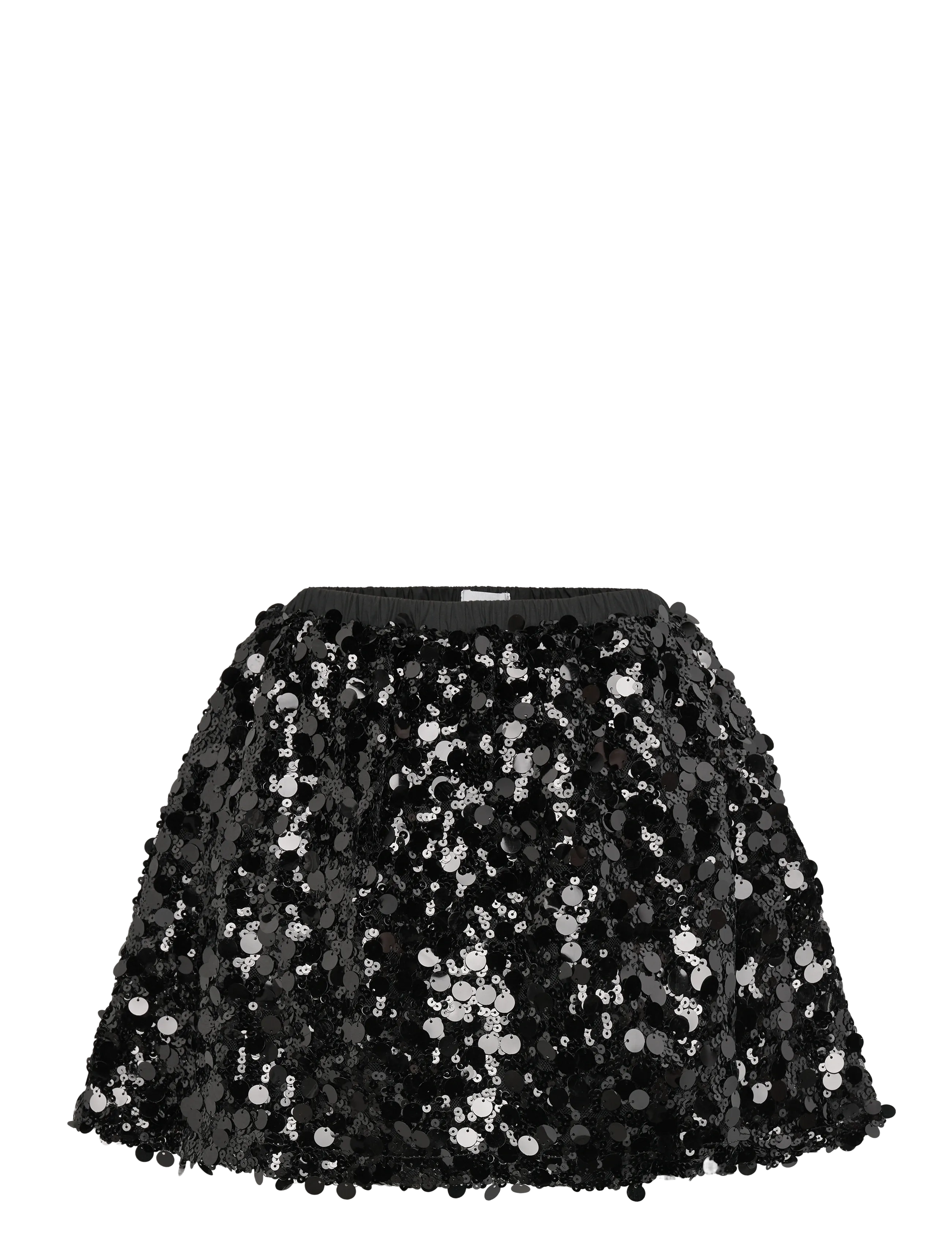 Sequin skirt - BLACK