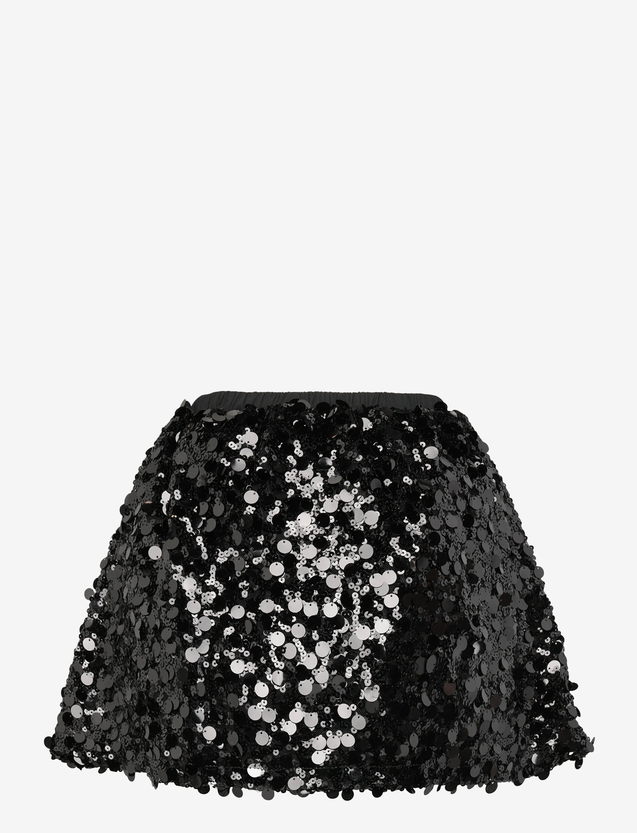 Mango - Sequin skirt - miniseelikud - black - 1