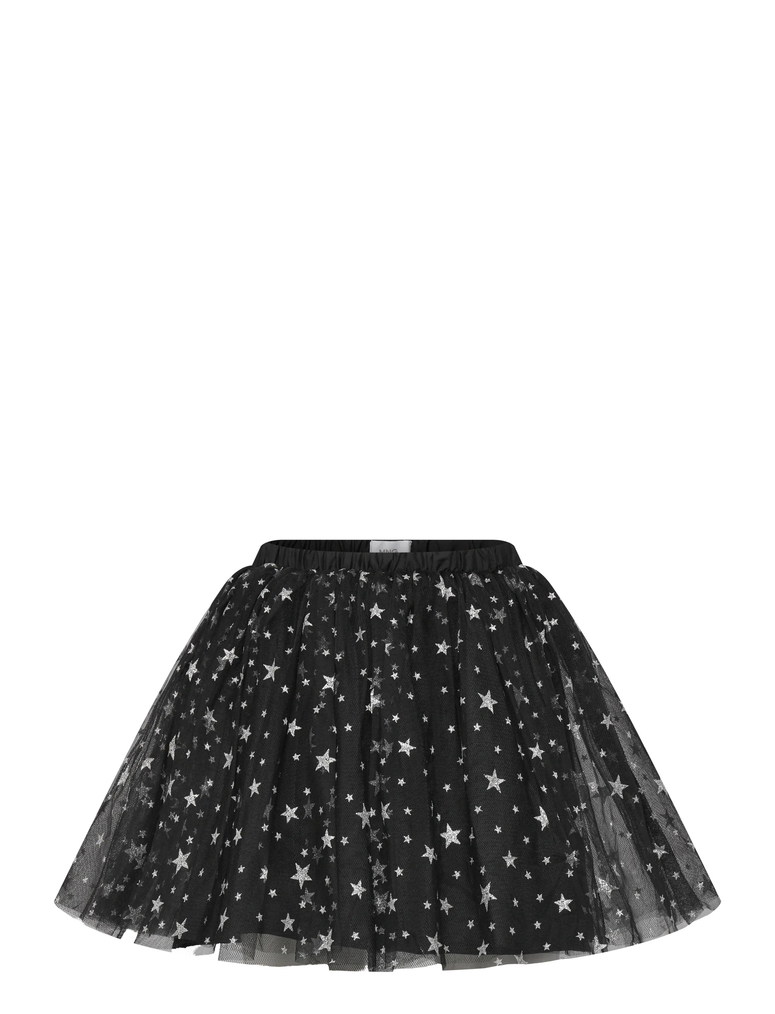 Star tulle skirt - BLACK
