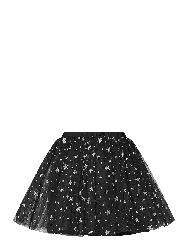 Mango - Star tulle skirt - tylnederdel - black - 1