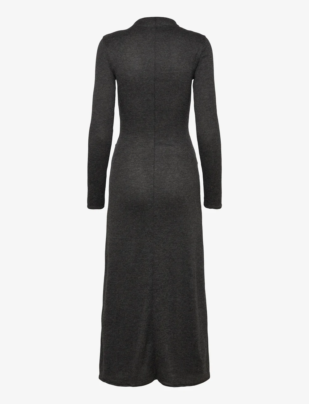 Mango - Fine-knit dress with metallic detail - knitted dresses - grey - 1