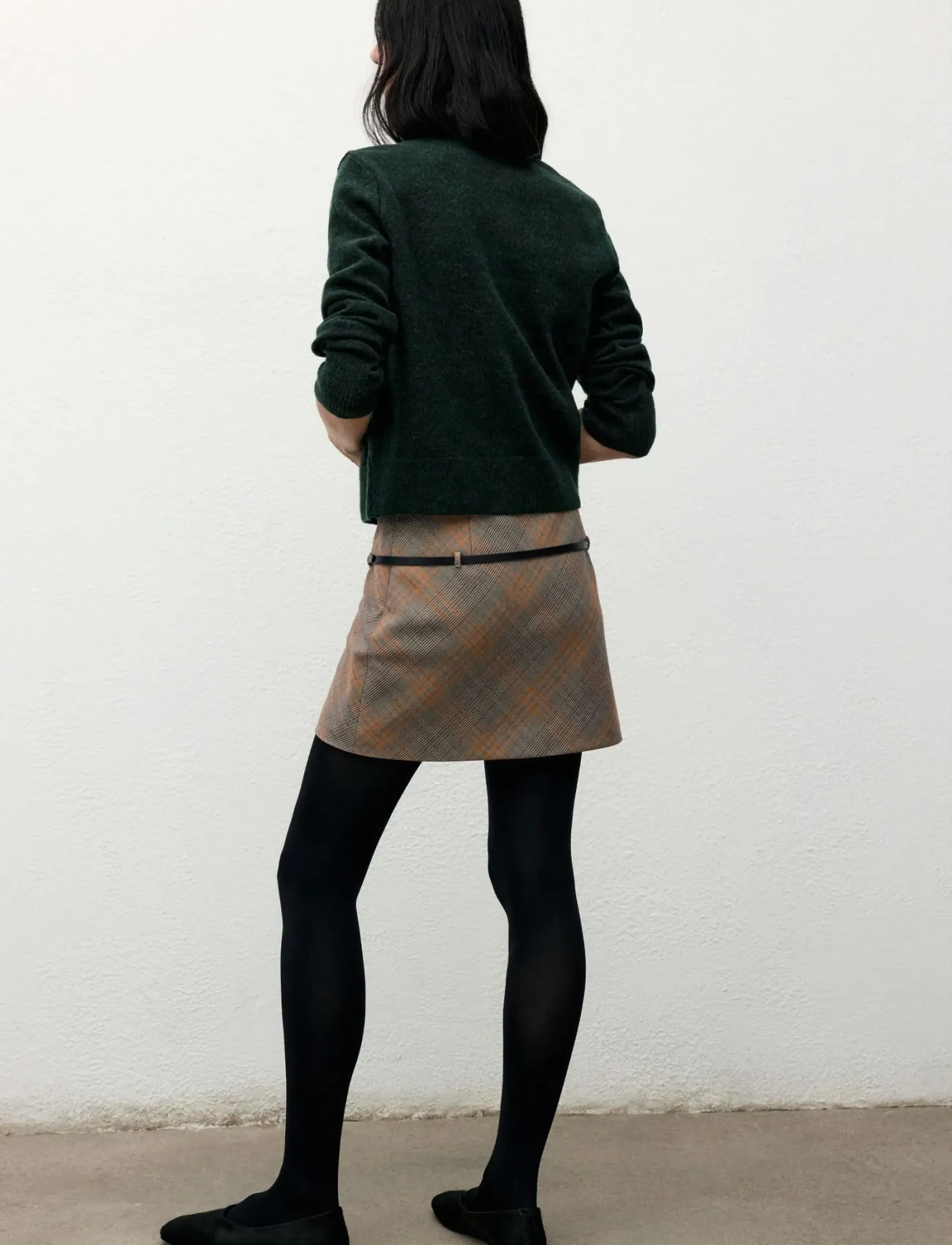 Mango - Knitted button cardigan - cardigans - green - 2