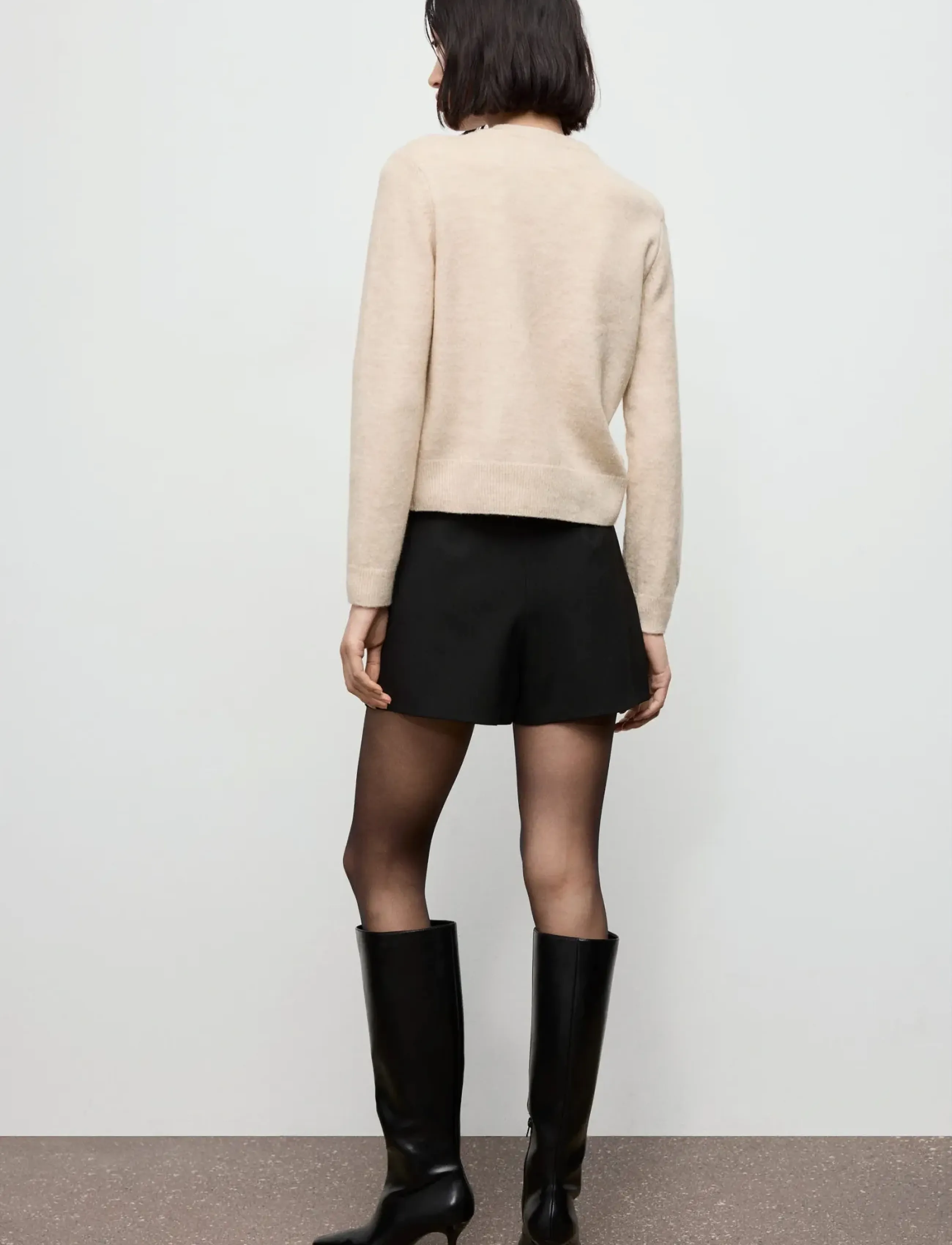 Mango - Knitted button cardigan - kardiganid - light beige - 2