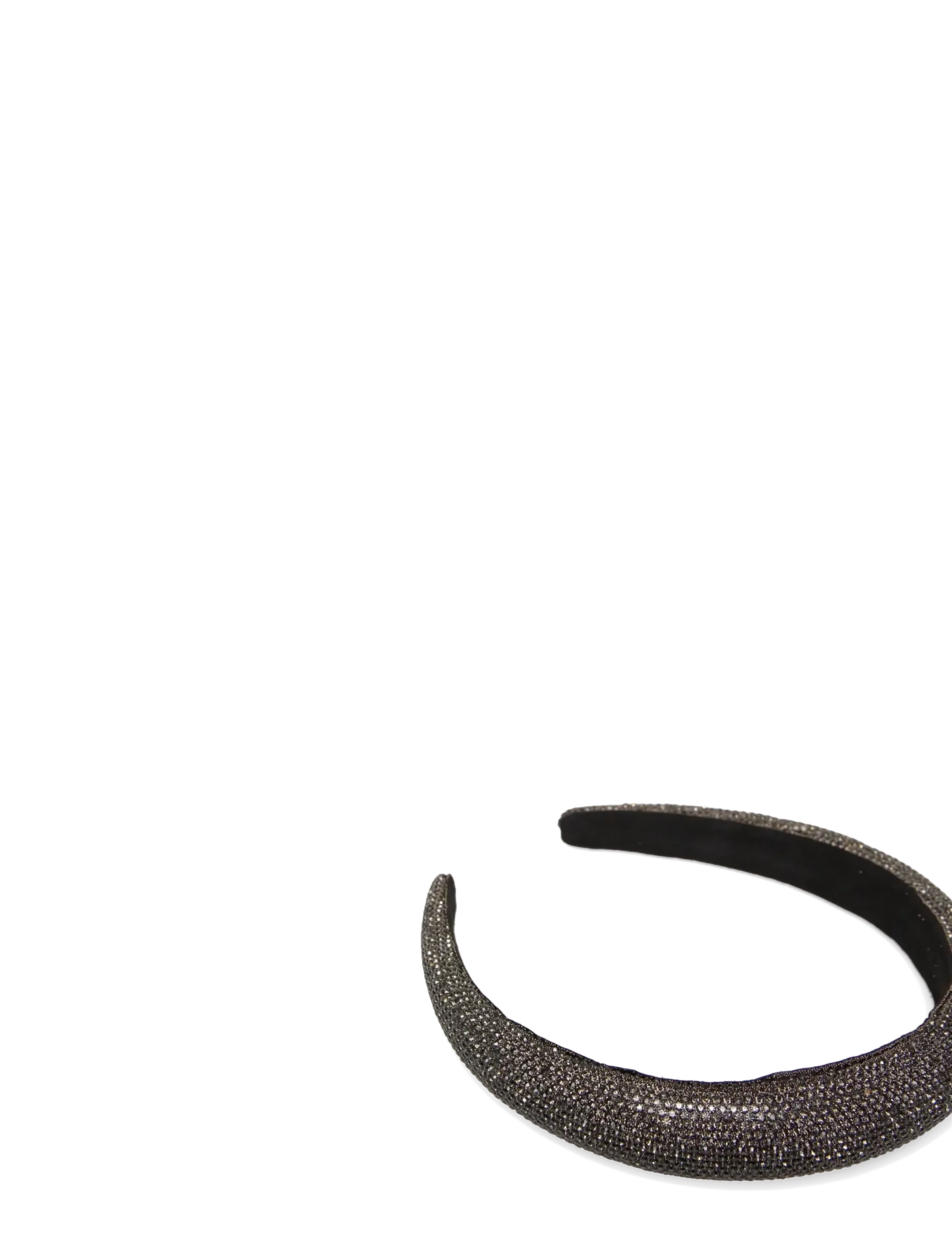 Mango - Crystal headband - laveste priser - black - 2
