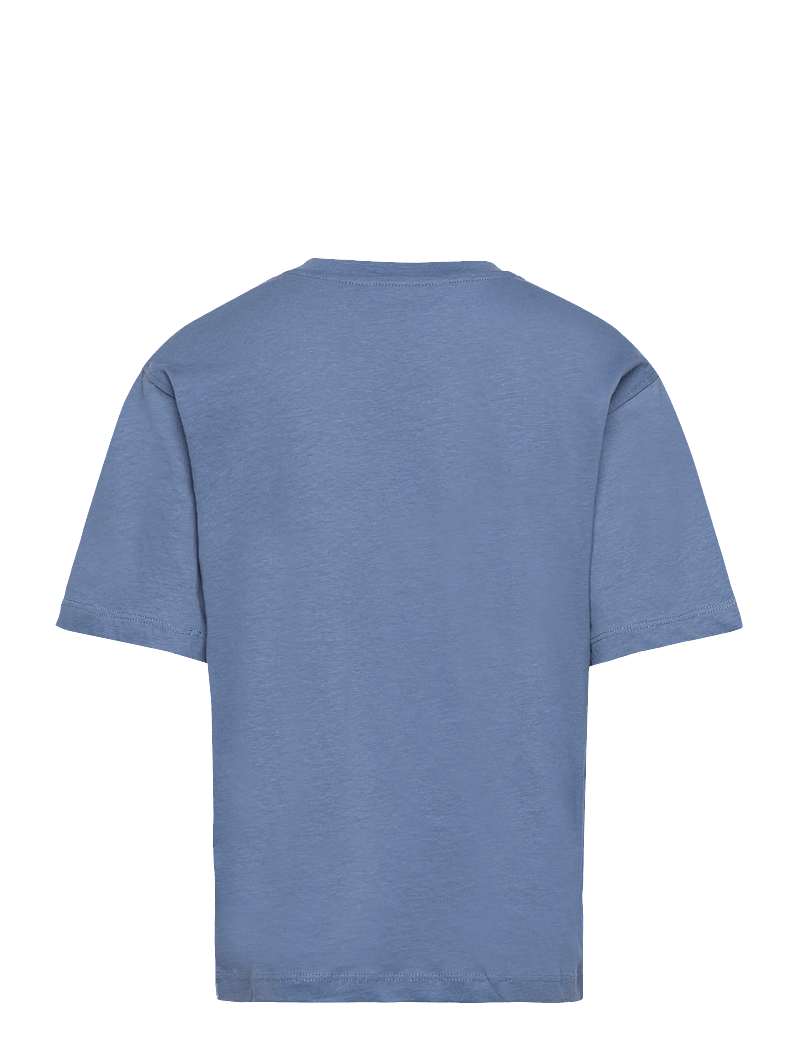 Mango - Short-sleeved printed t-shirt - kortærmede t-shirts - medium blue - 1