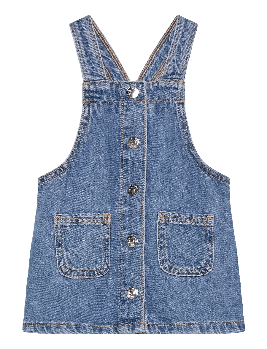 Mango - Denim buttons pichi - overallkjoler - open blue - 0