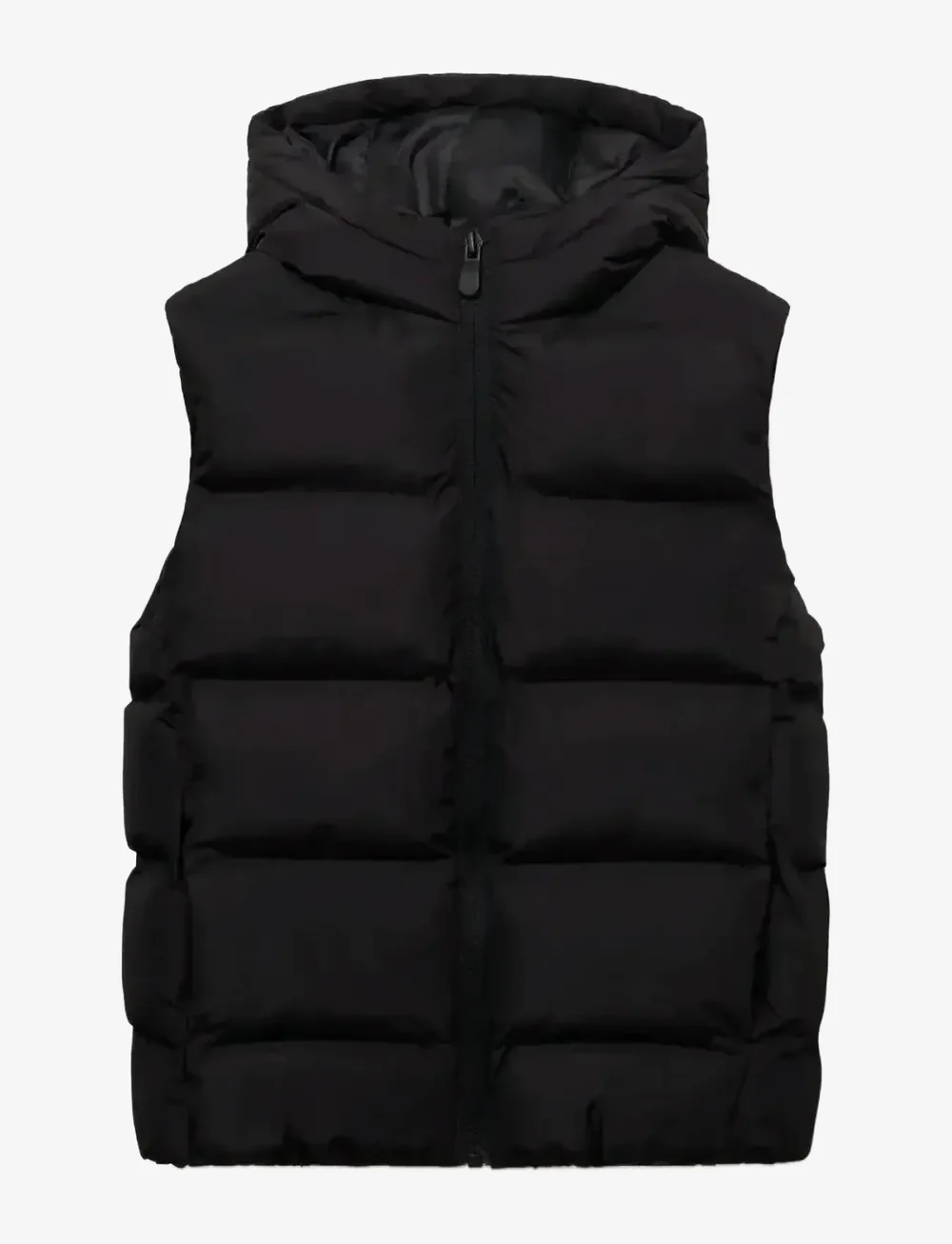 Mango - Quilted gilet with hood - einkaufen nach alter von - black - 0