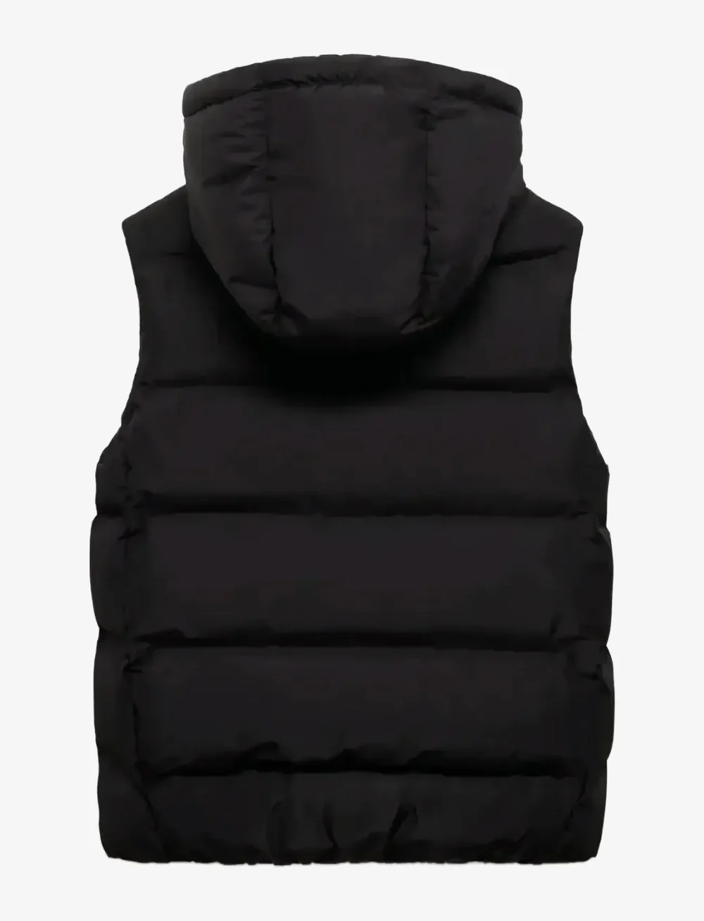 Mango - Quilted gilet with hood - einkaufen nach alter von - black - 1