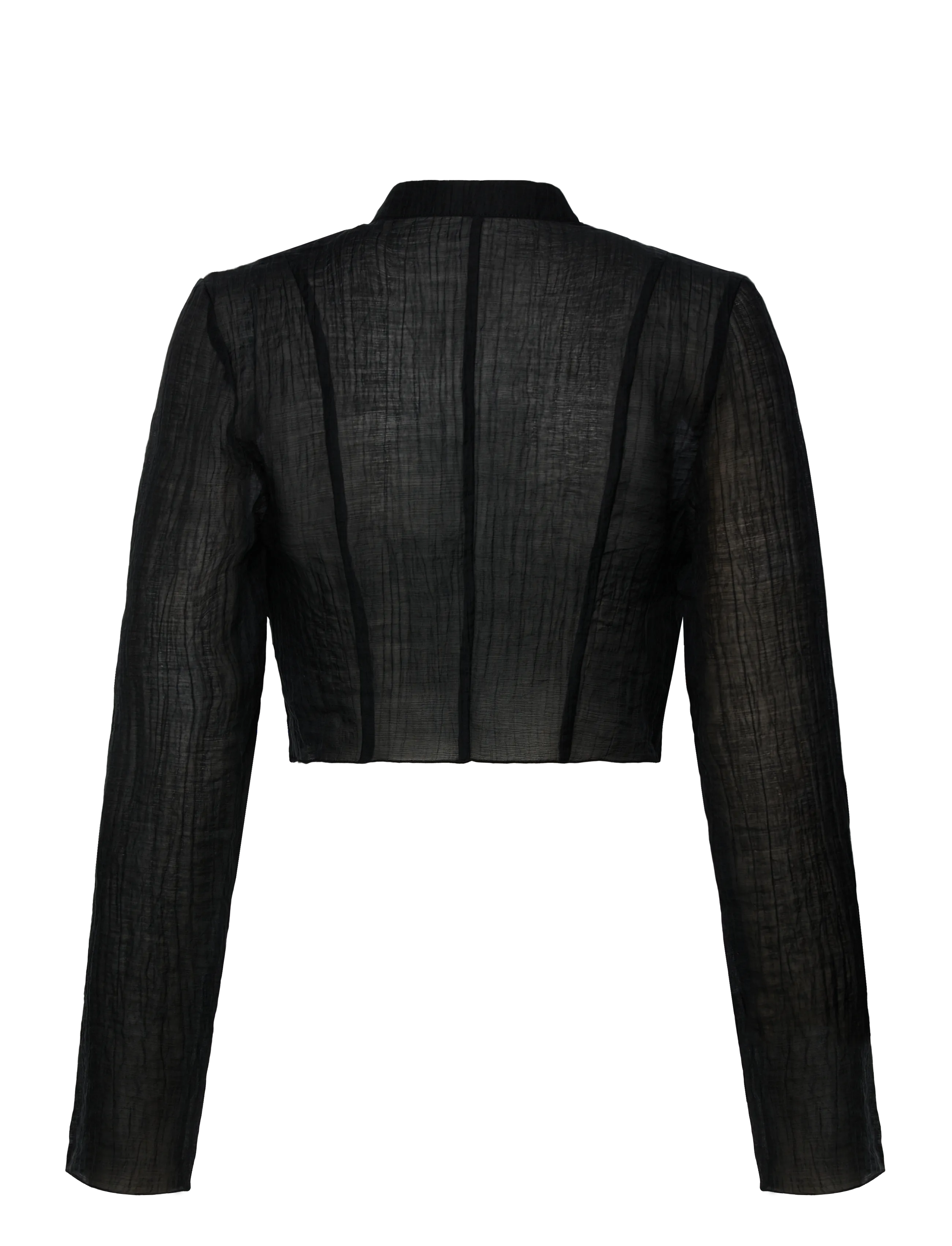 Mango - Lyocell blouse with toggles - langärmlige blusen - black - 2