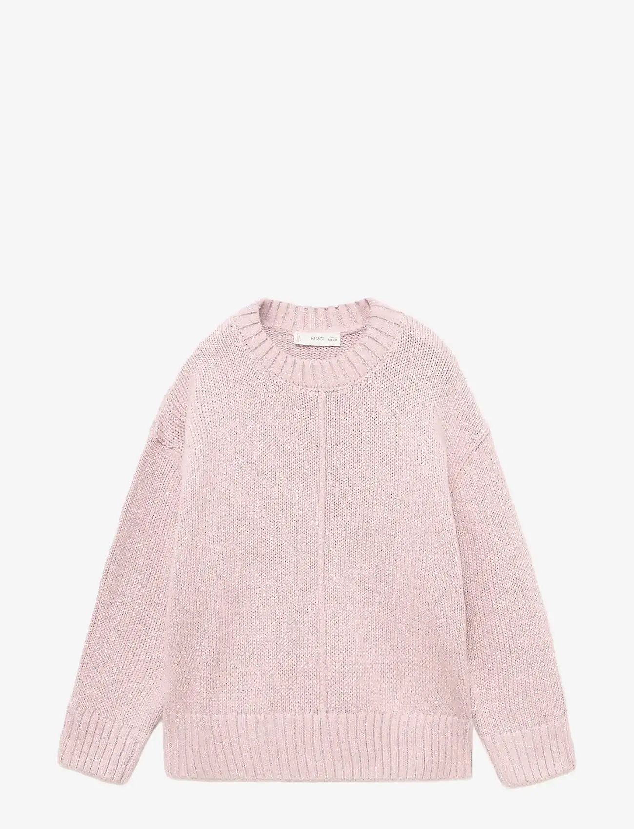 Mango - Long-sleeve knitted sweater - stickade tröjor - lt-pastel pink - 1